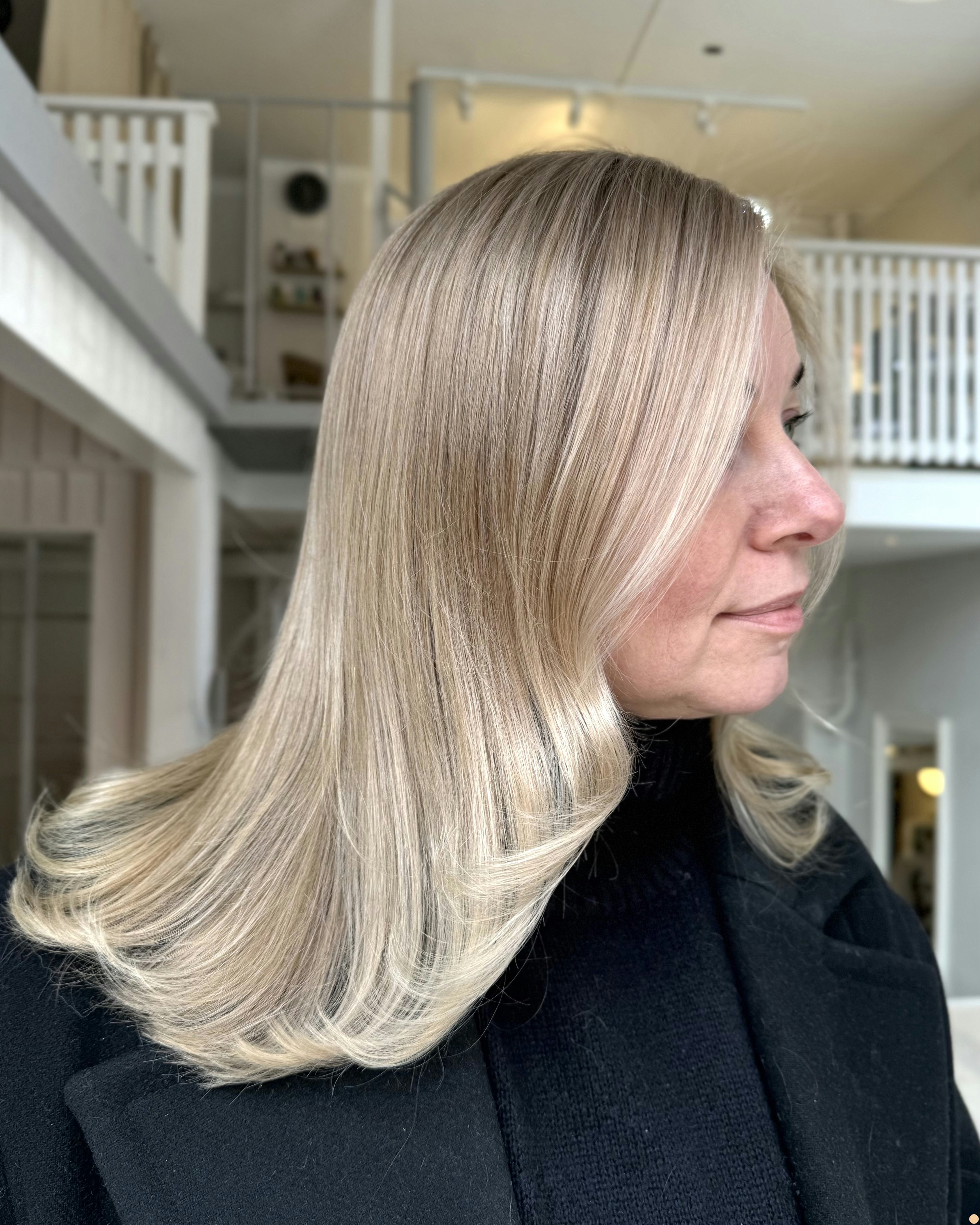 Vaniljblond hårfärg