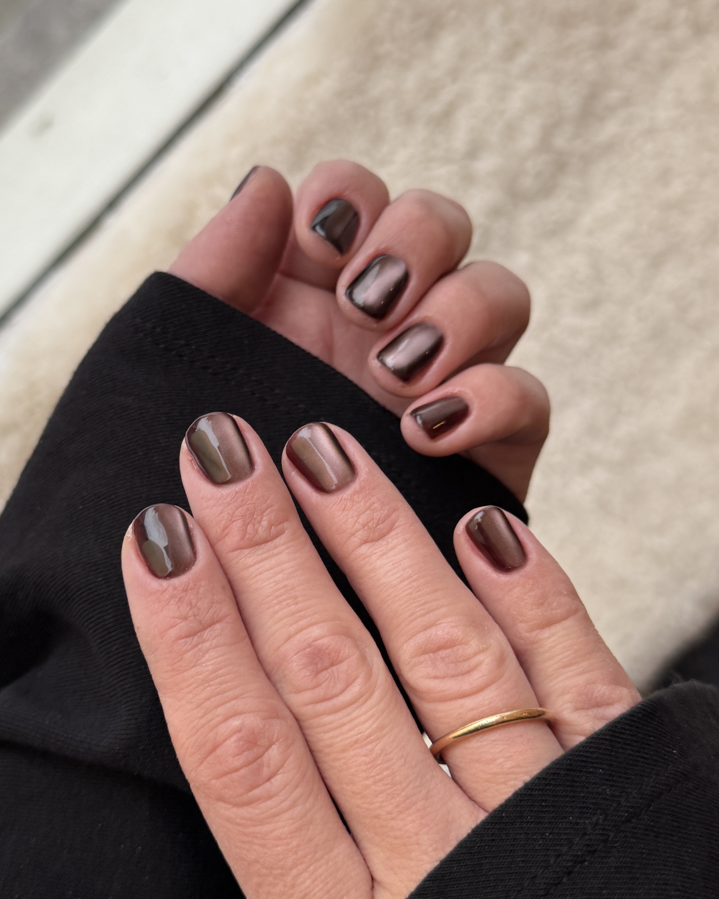 Magnetic nails cat eye