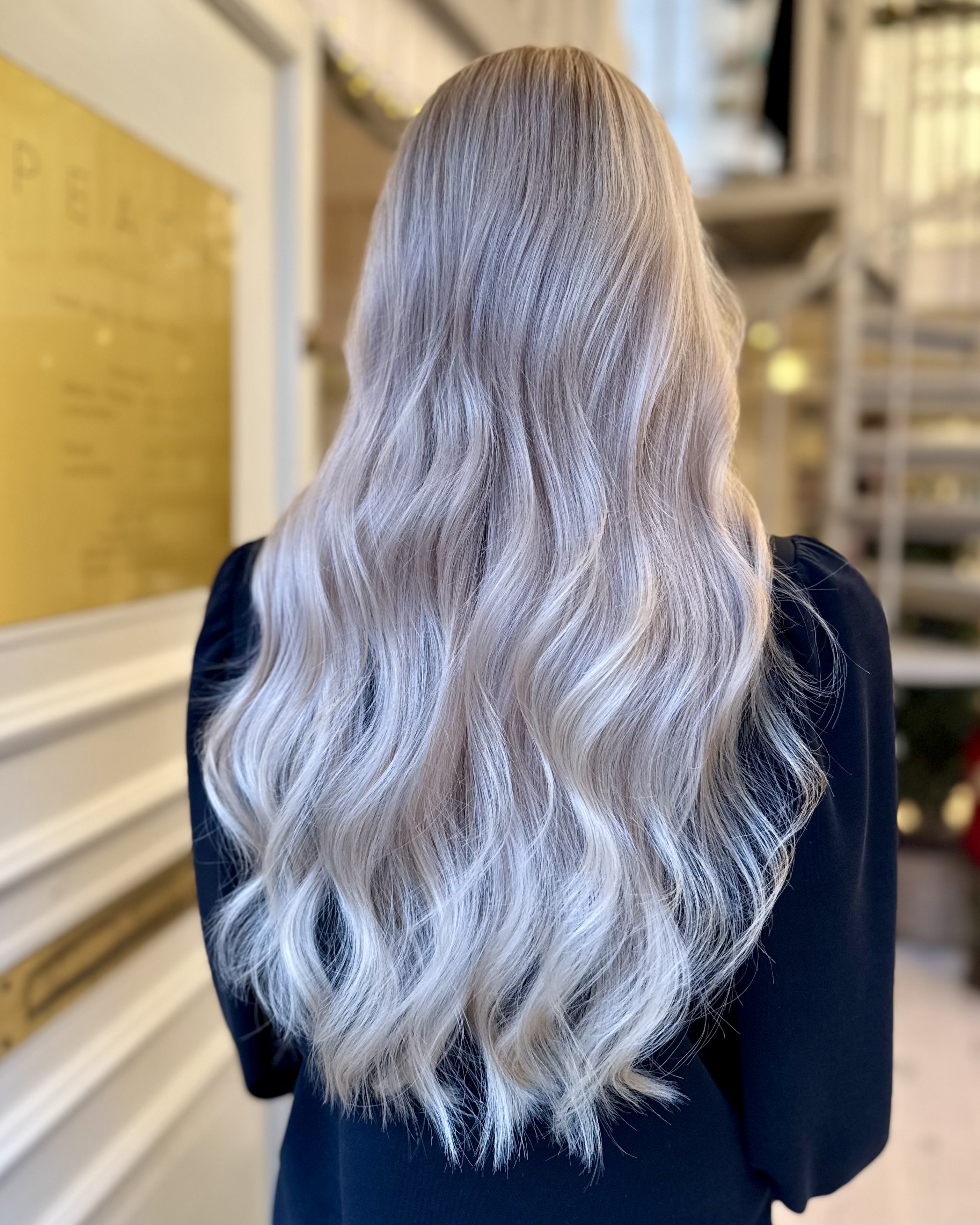 Vaniljblond hårfärg