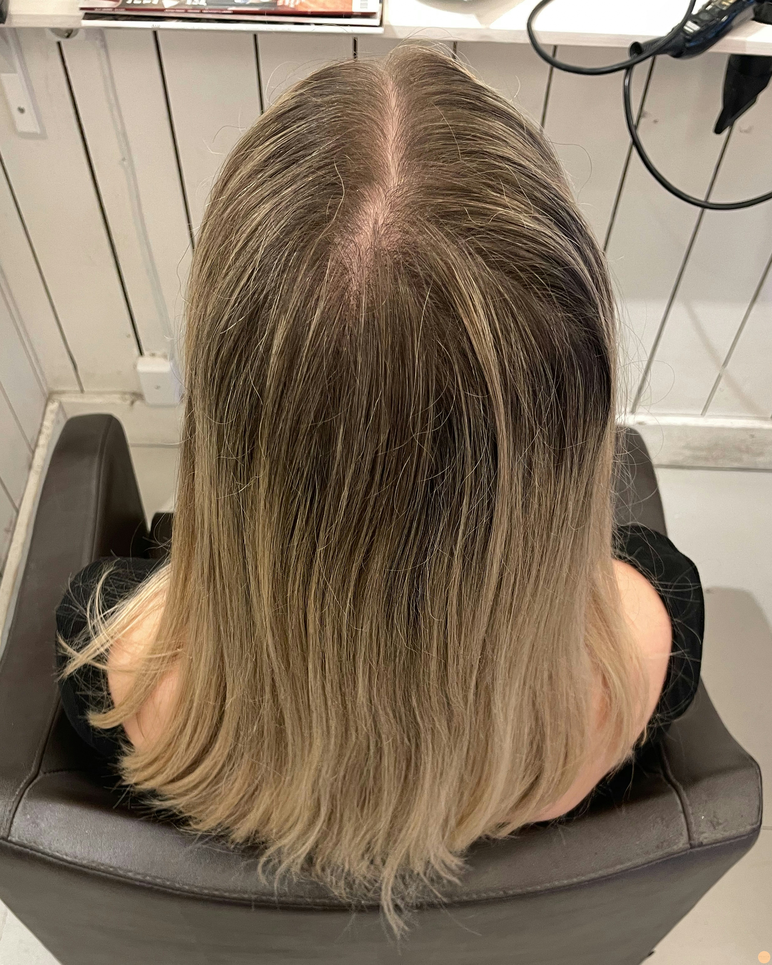 Blonda slingor