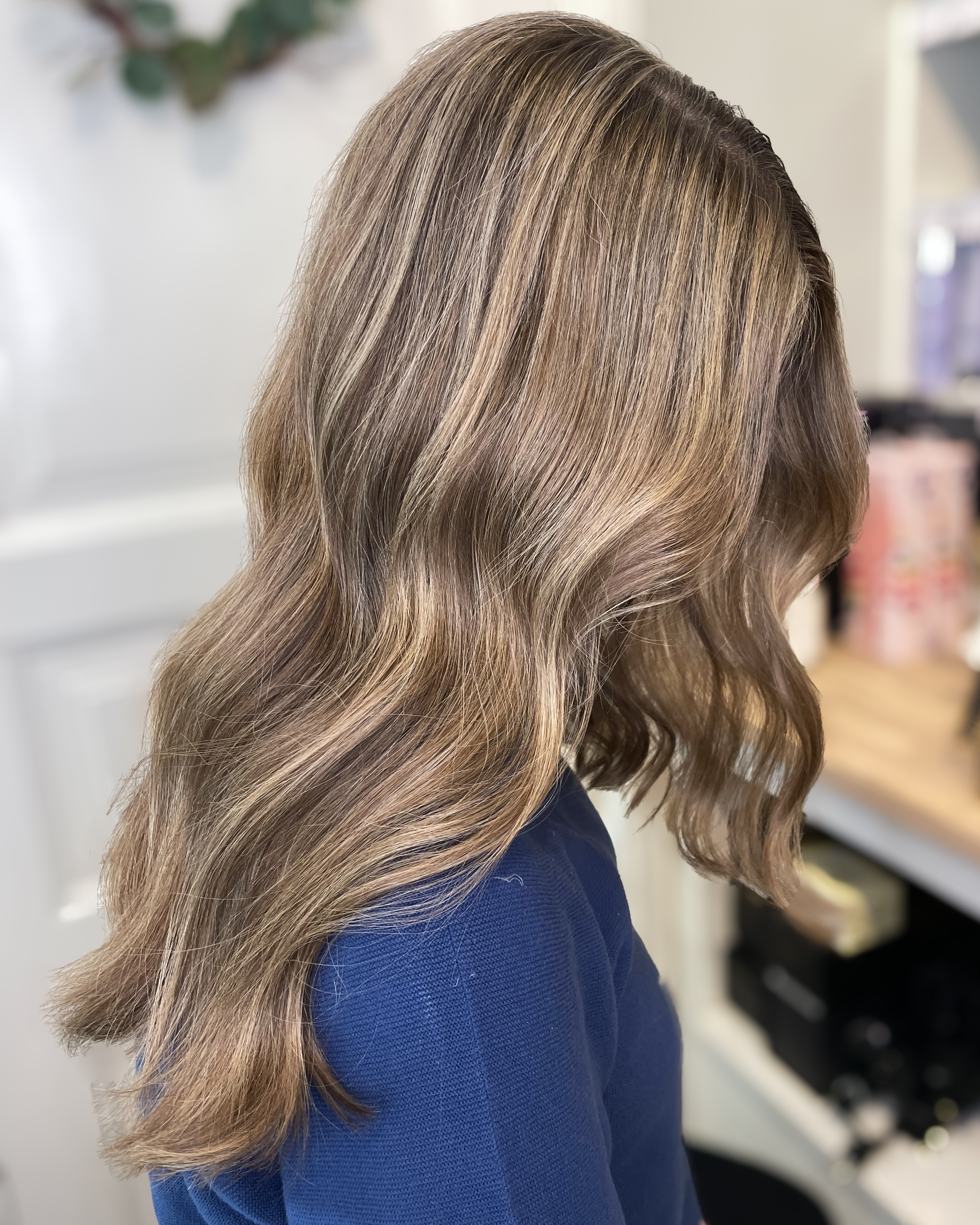 ⭐️Seamless blonde highlights