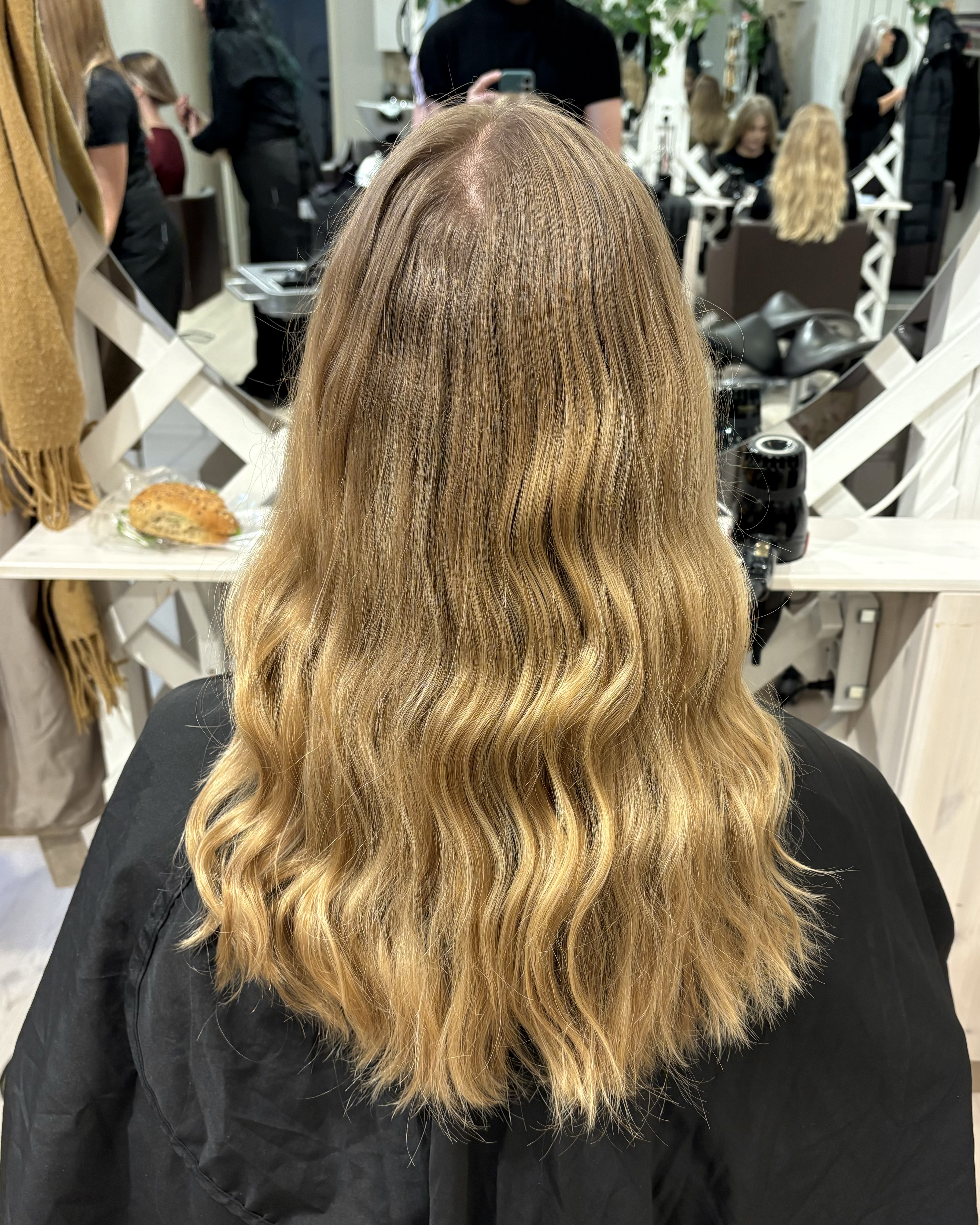 Blond balayage
