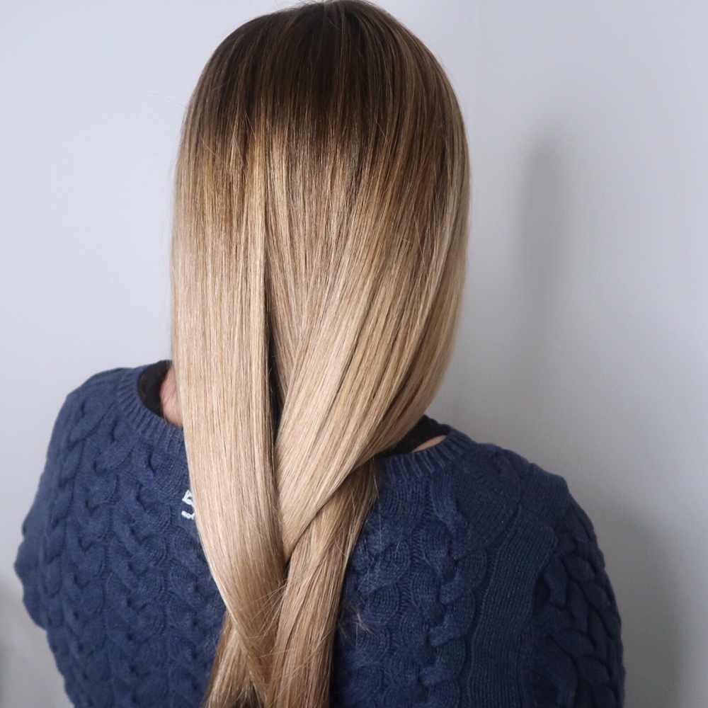 Balayage blond