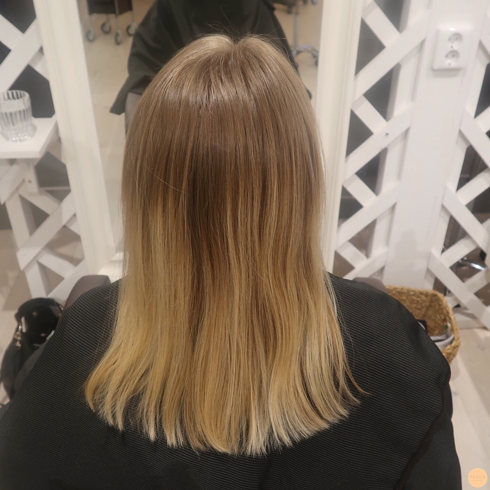 Blond hair