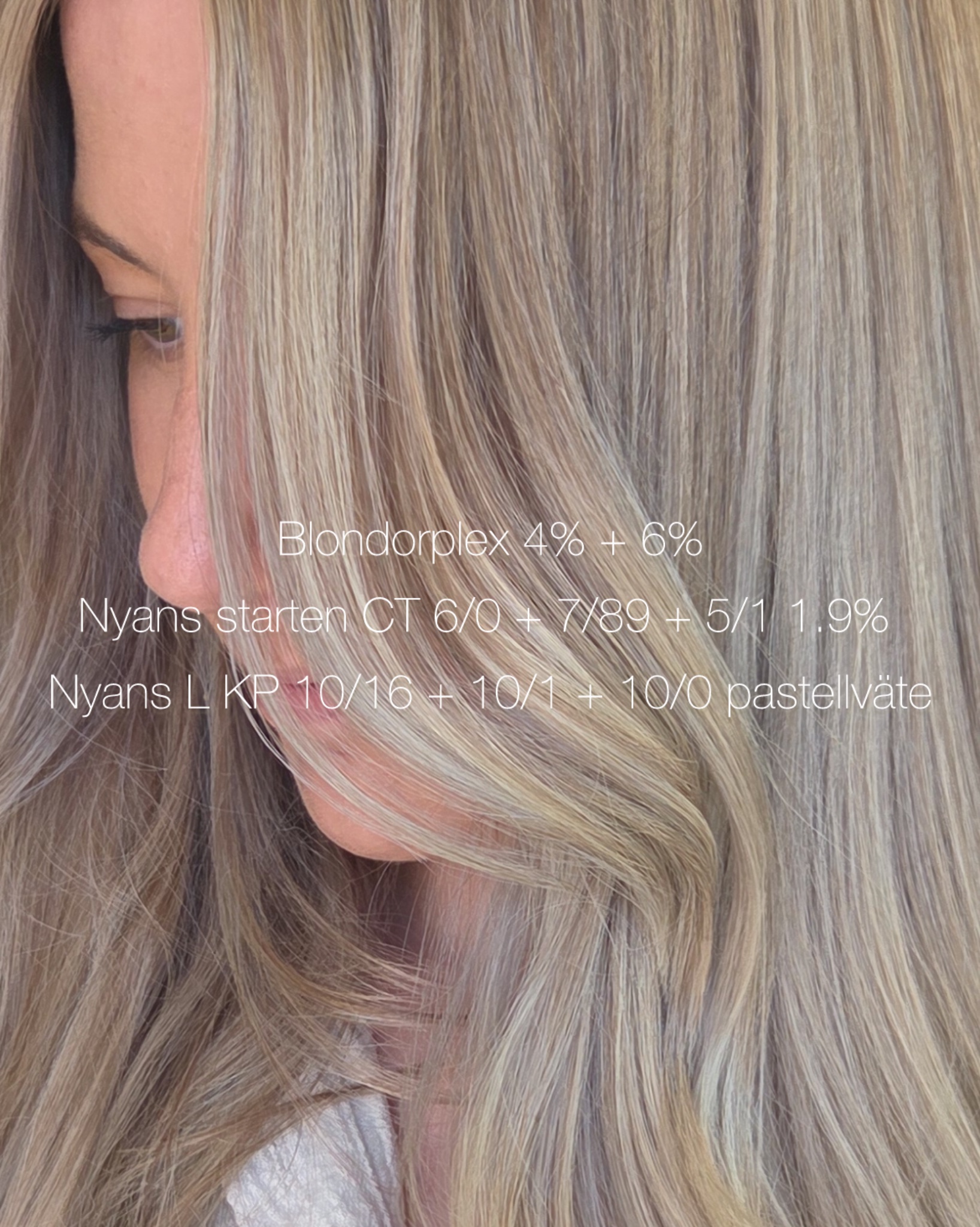 Crispy beige blonde