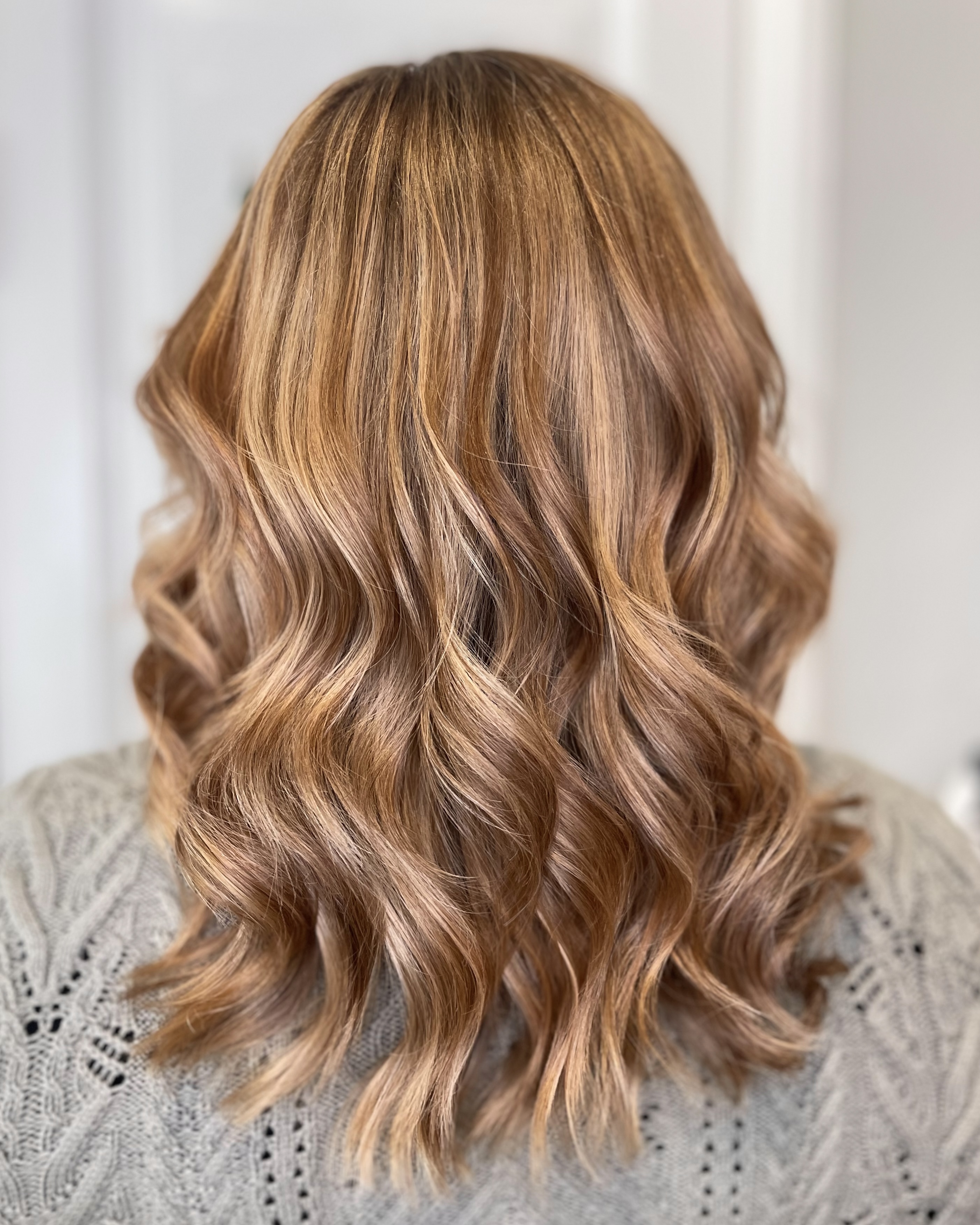 Golden copper color 🧡✨