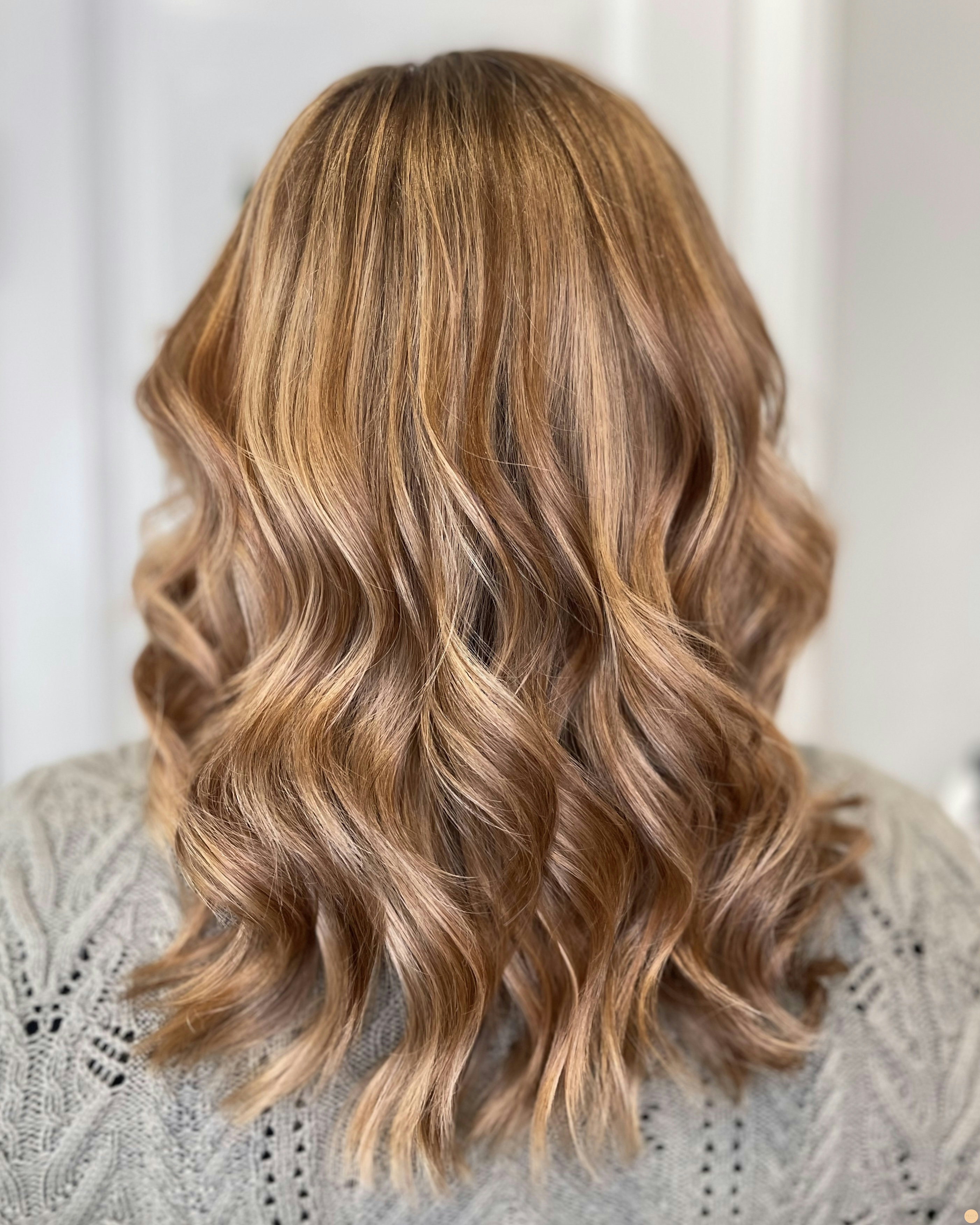 Golden copper color 🧡✨