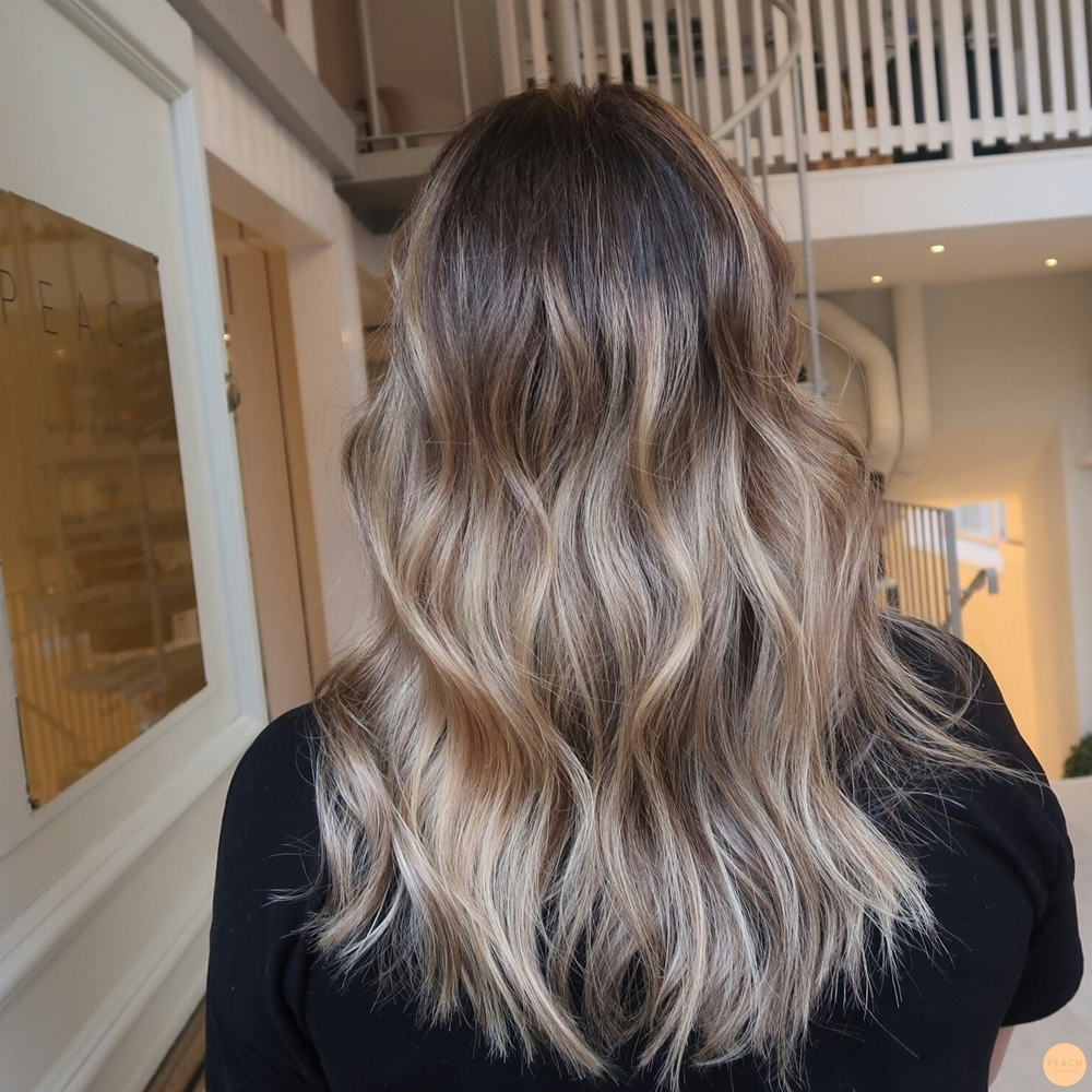 Balayage blond
