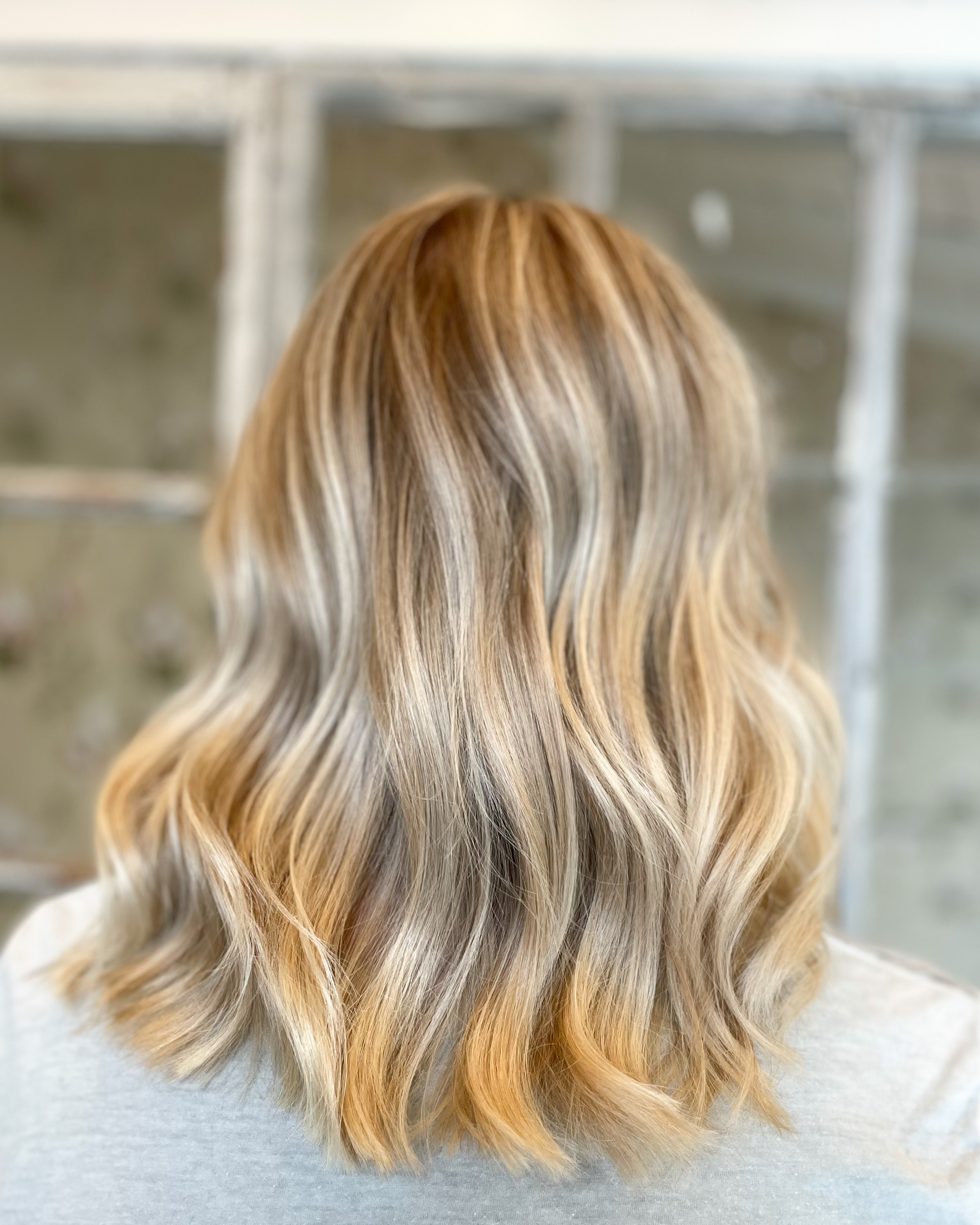 Sand beige hårfärg