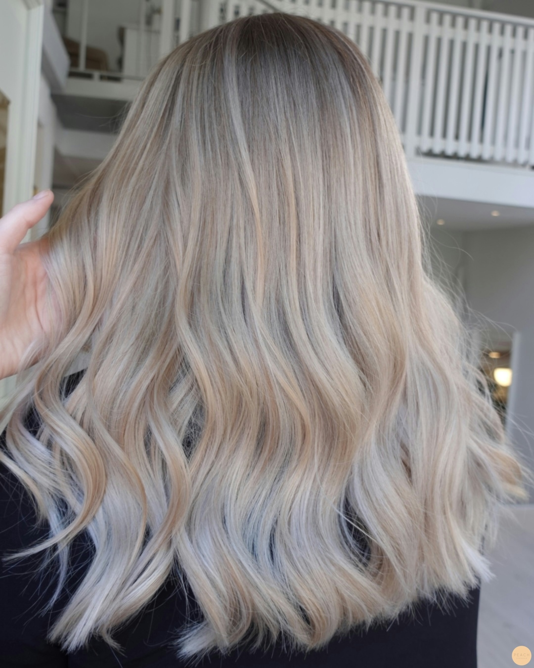 Sommar blond balayage