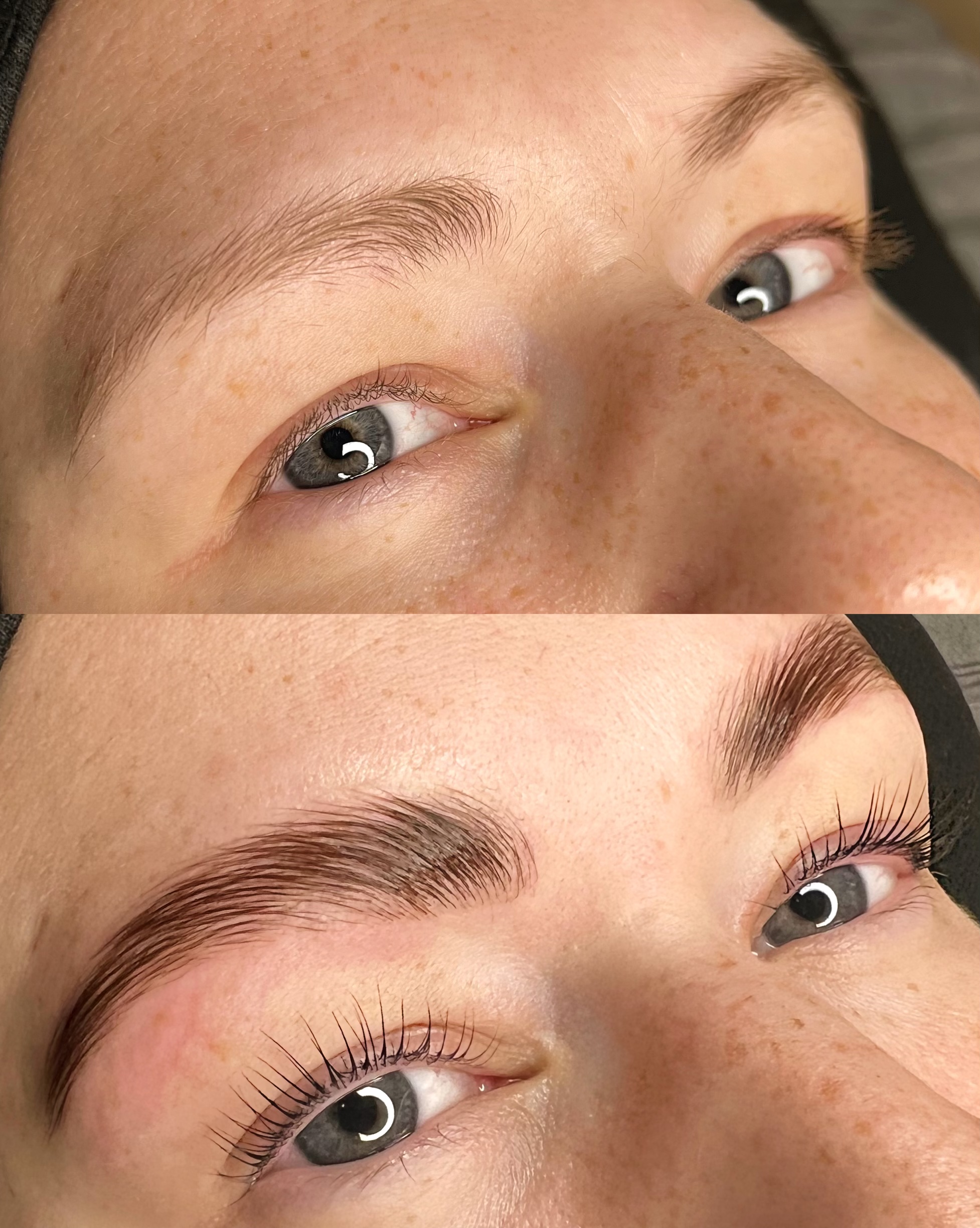 Lashlift och Browlift