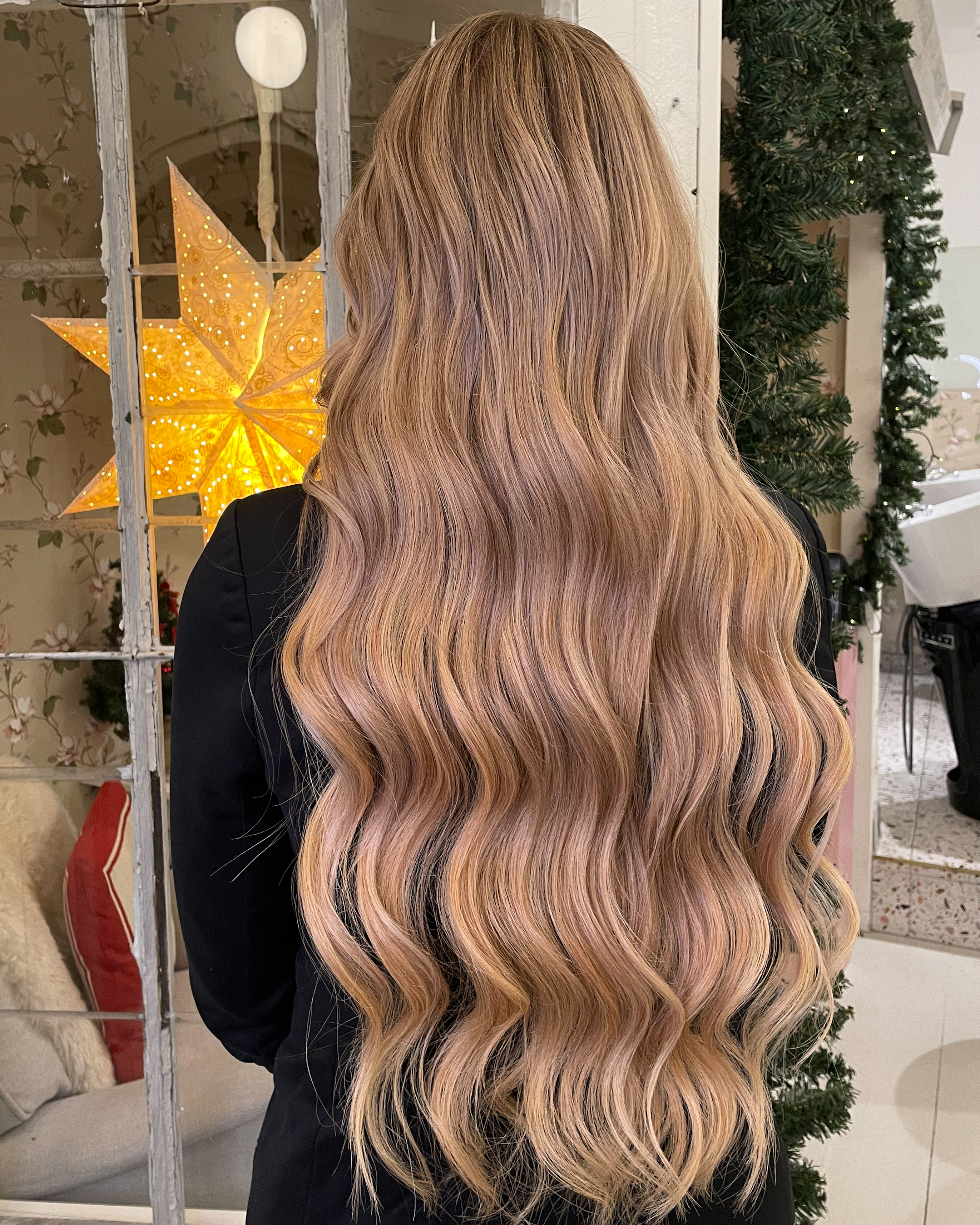 Ljusa slingor och 6 paket BHBD 60cm