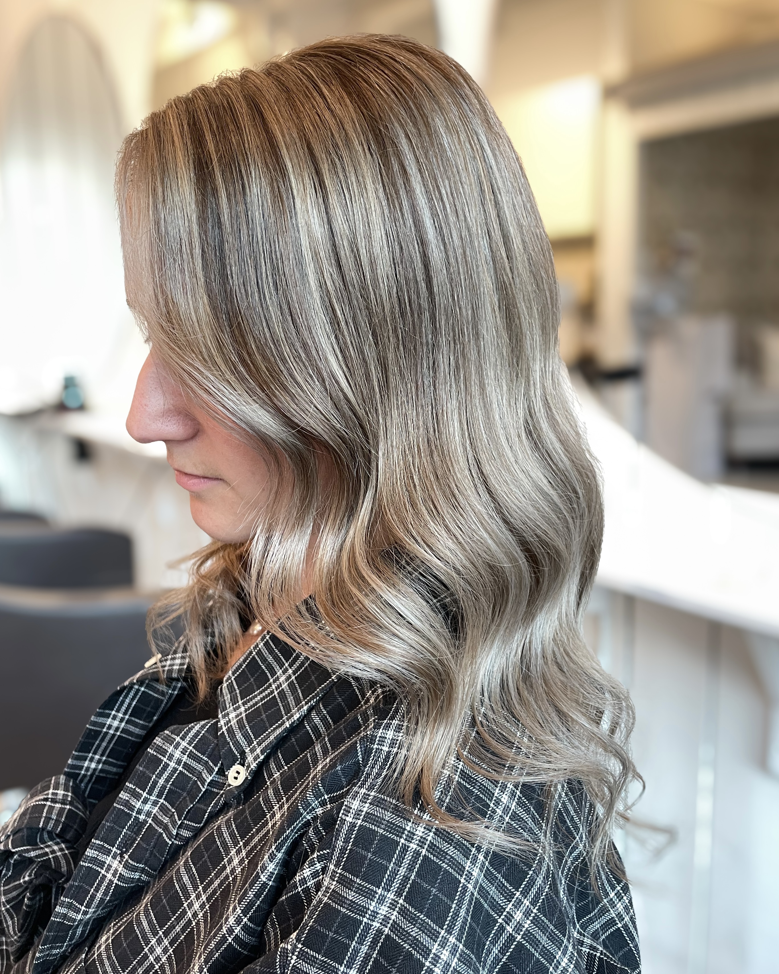 ✨ Kall blond hårfärg