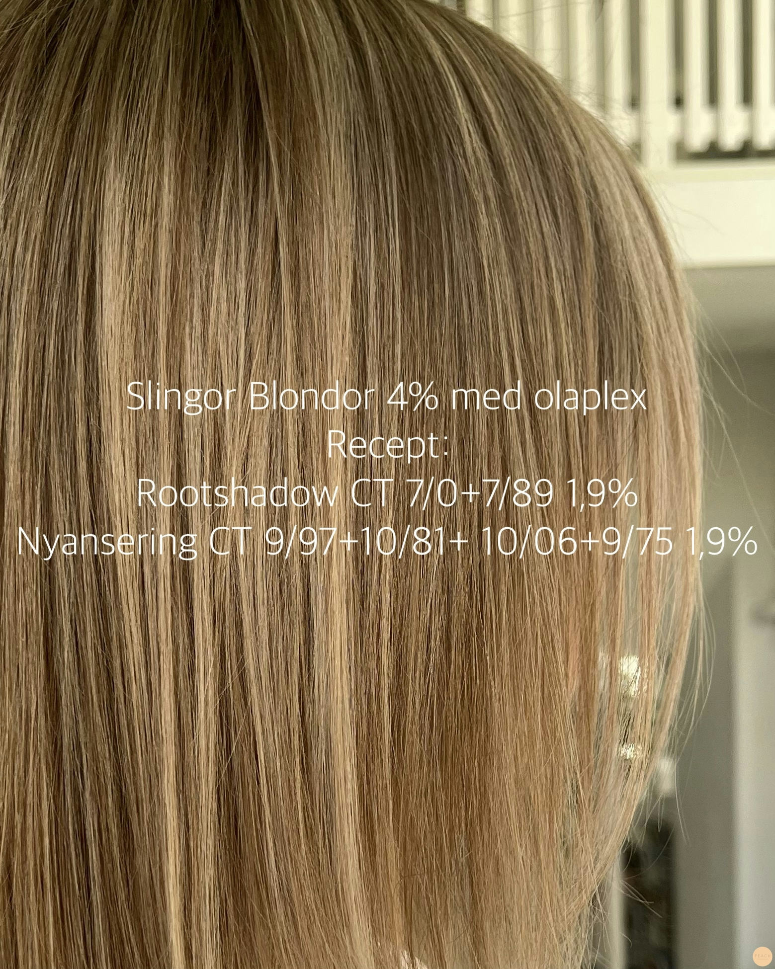 Naturlig blond hårfärg