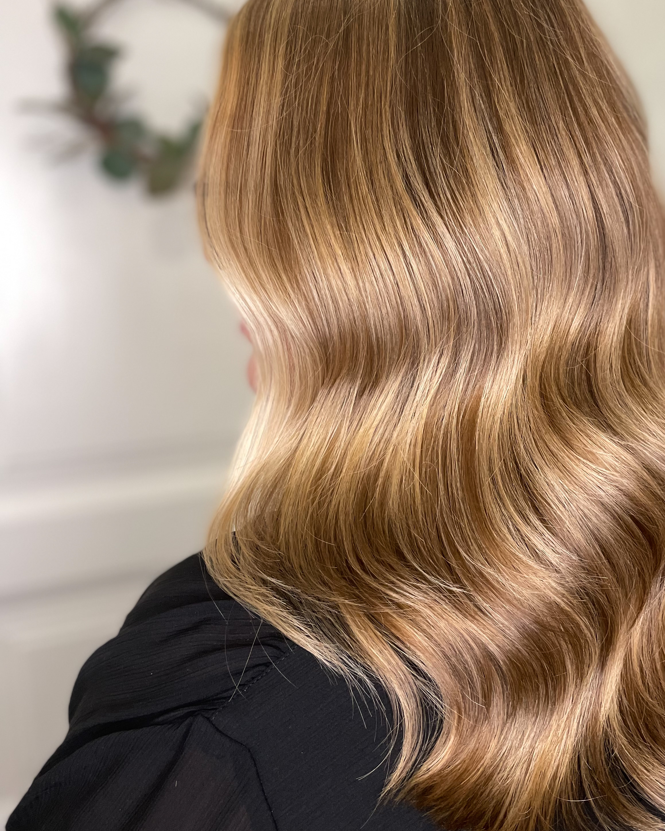 Varmbruna lowlights i håret 🌟🤎