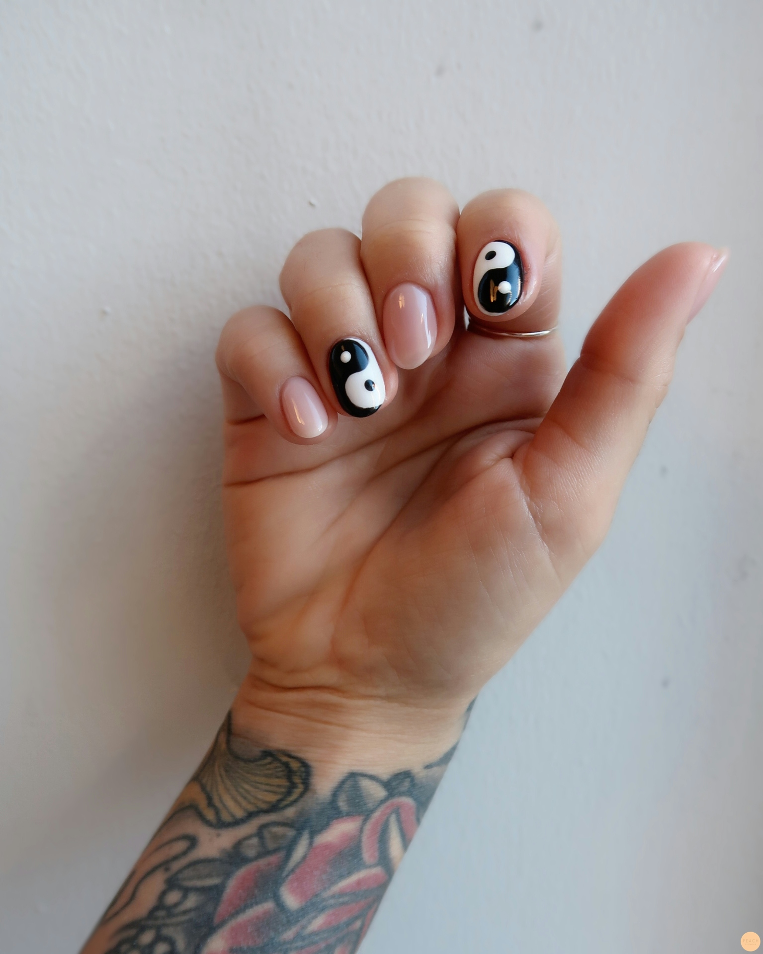 Yin och Yang naildesign