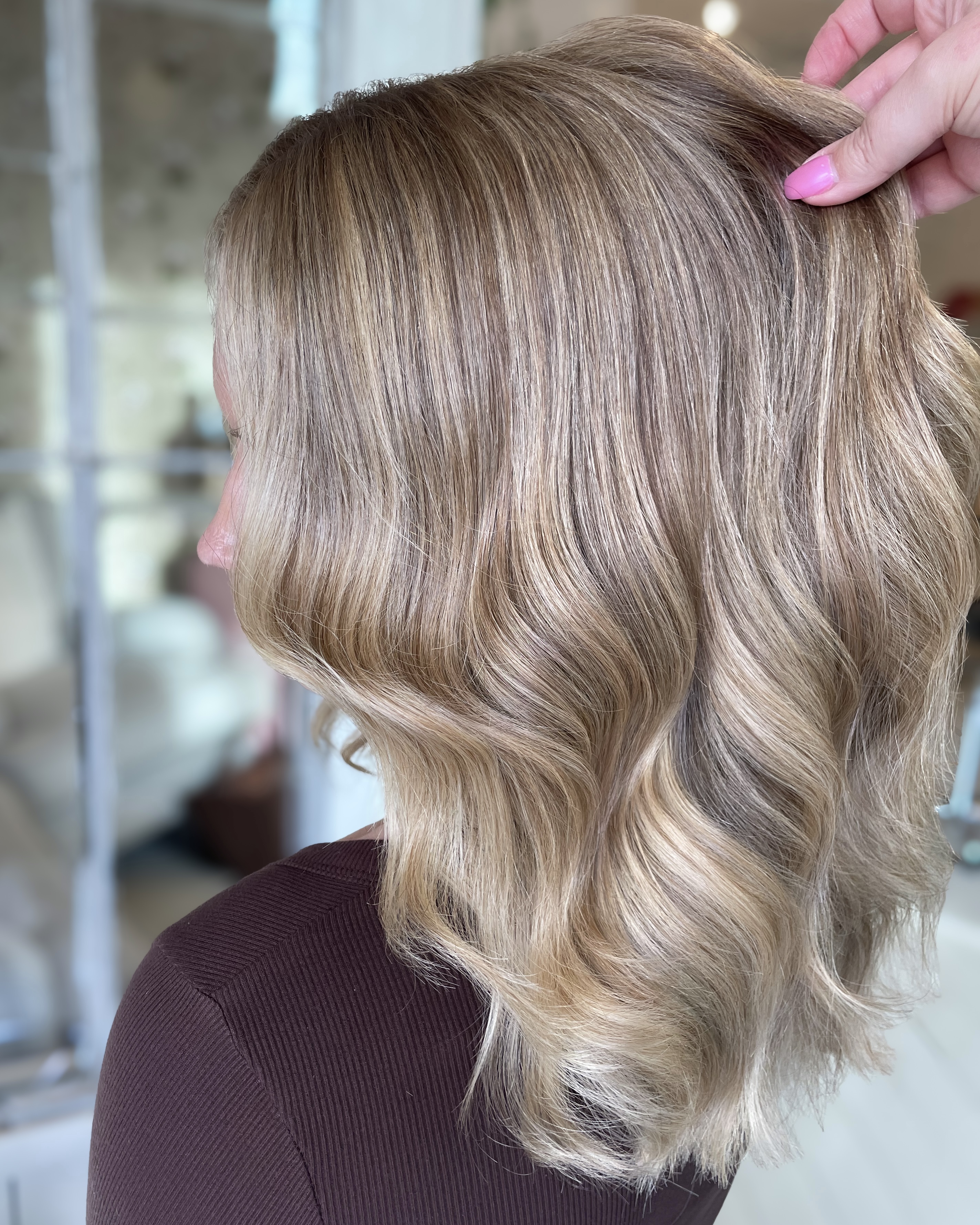 Vaniljblond hårfärg