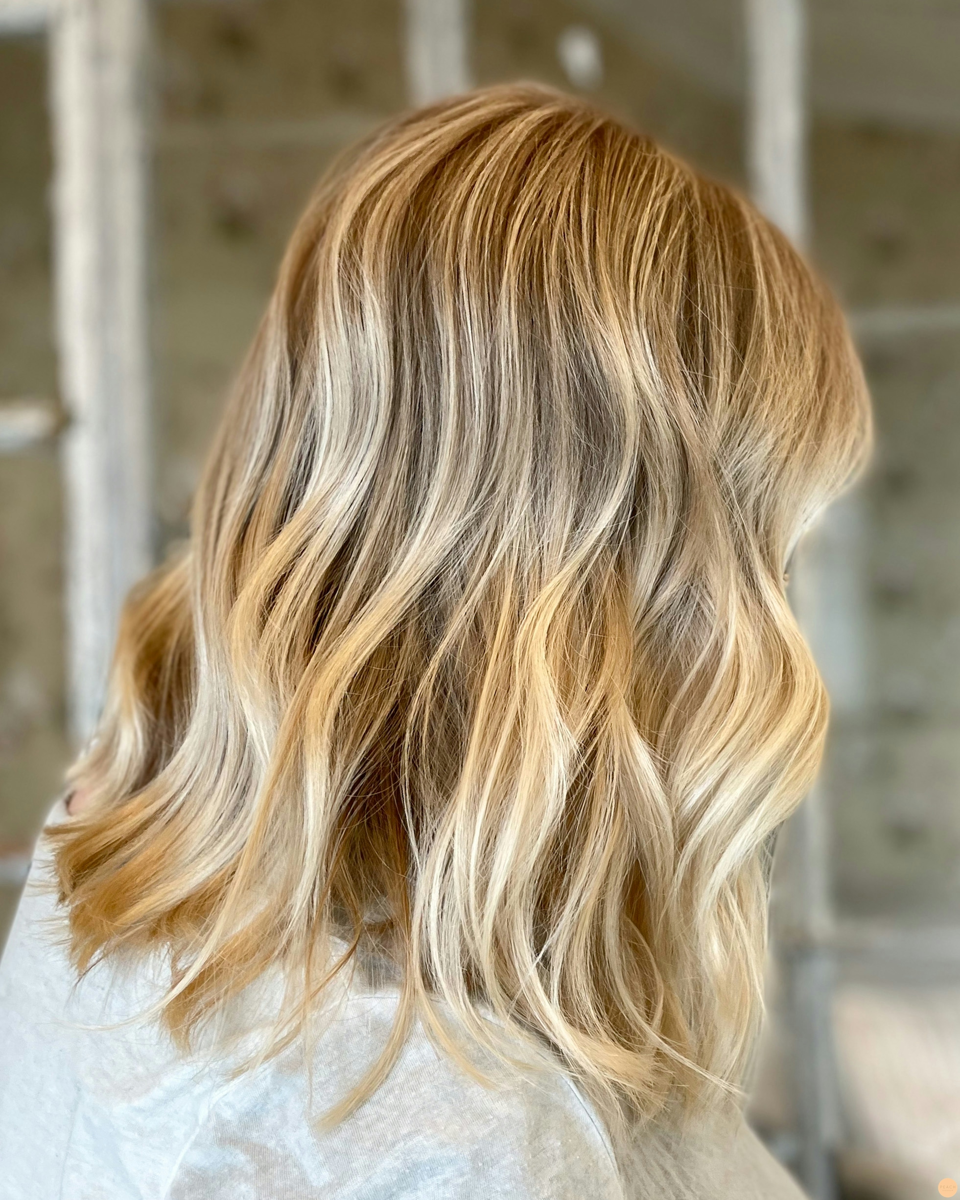 Sand beige hårfärg