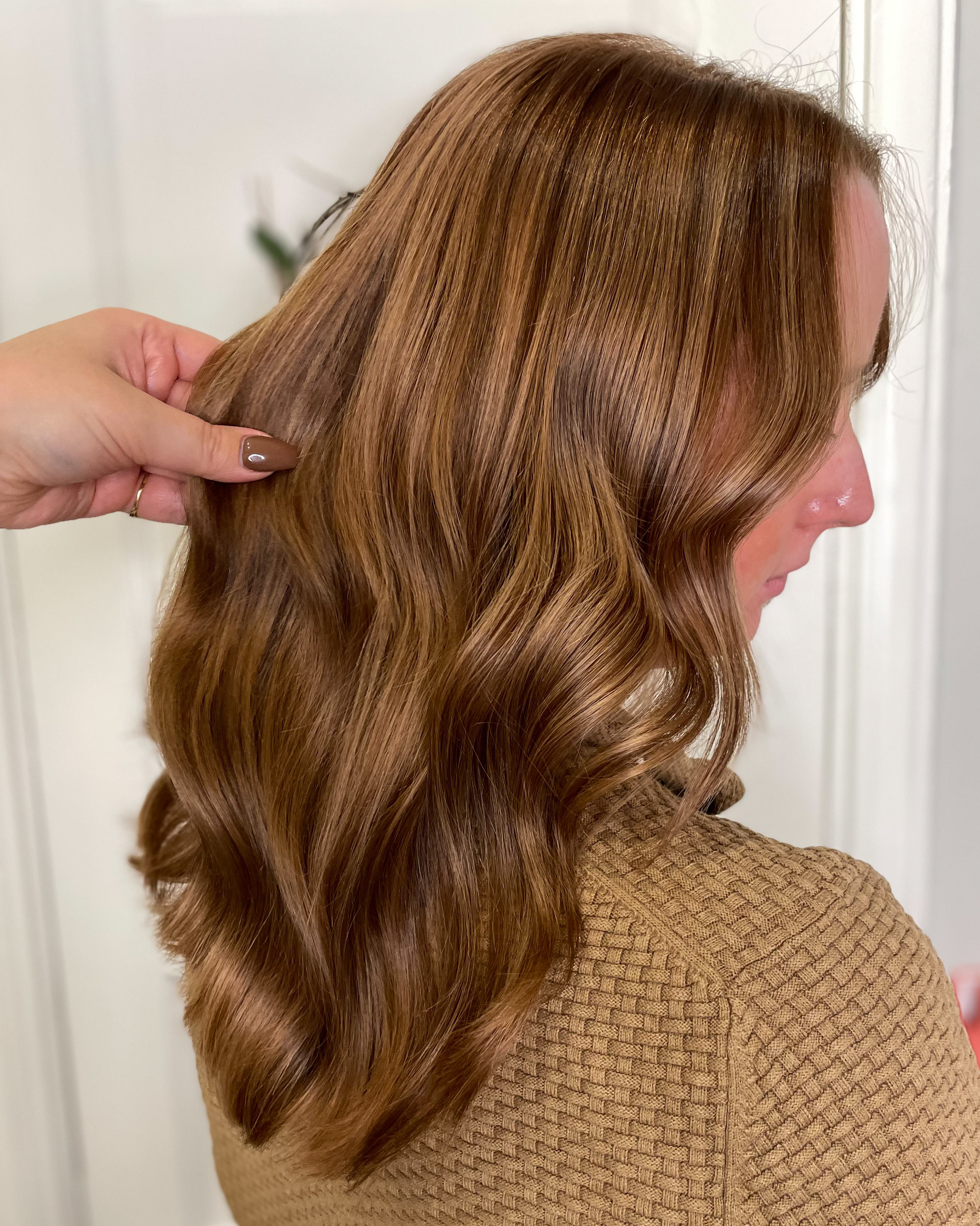 Hasselnöts koppar hårfärg 🧡🍂