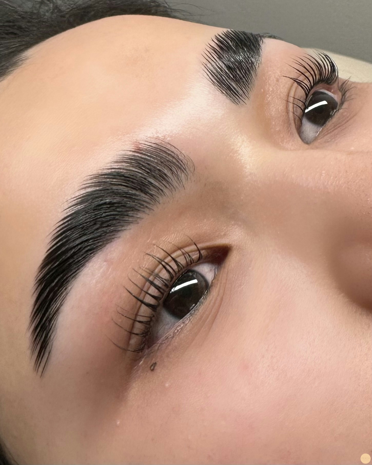 Kombobehandling lashlift och browlift