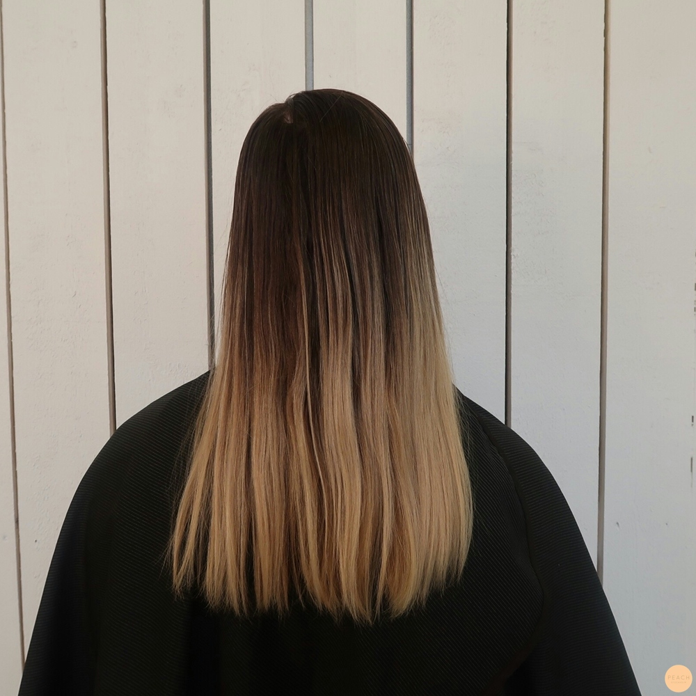 Blond kall hårfärg