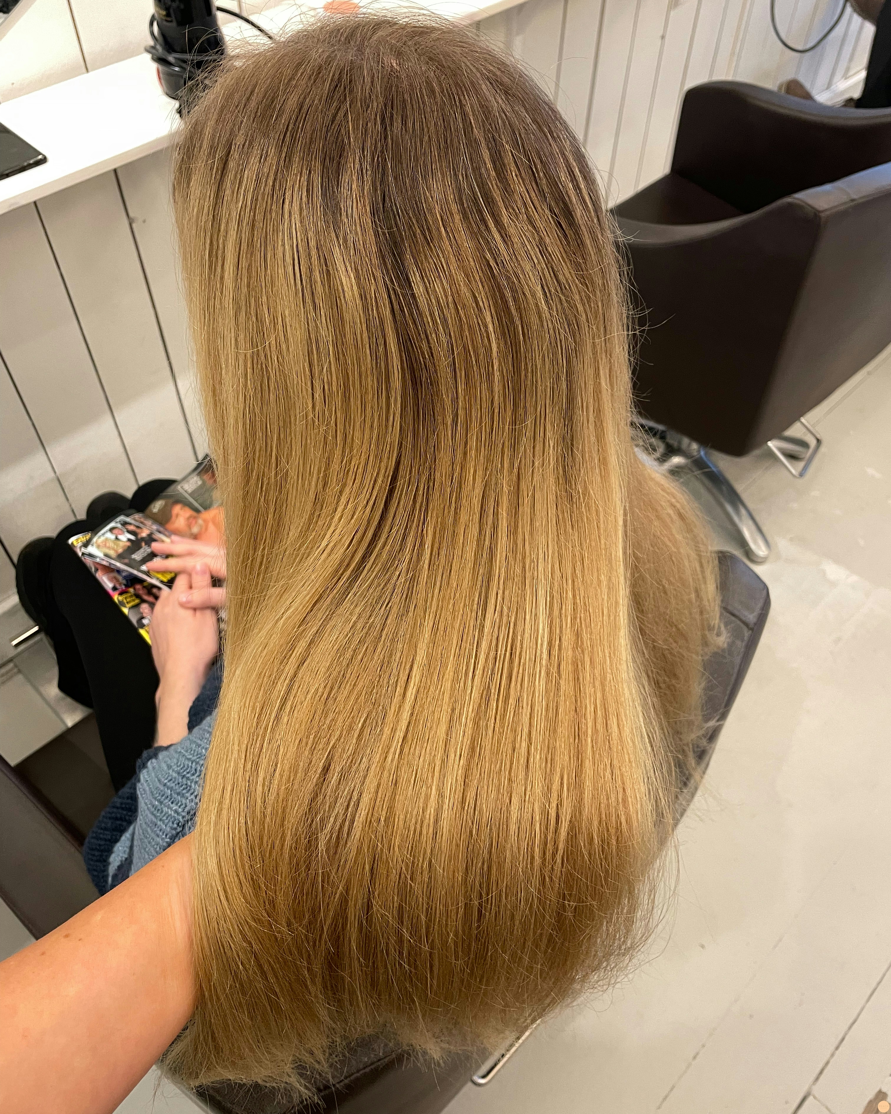 Cold Blonde Hair