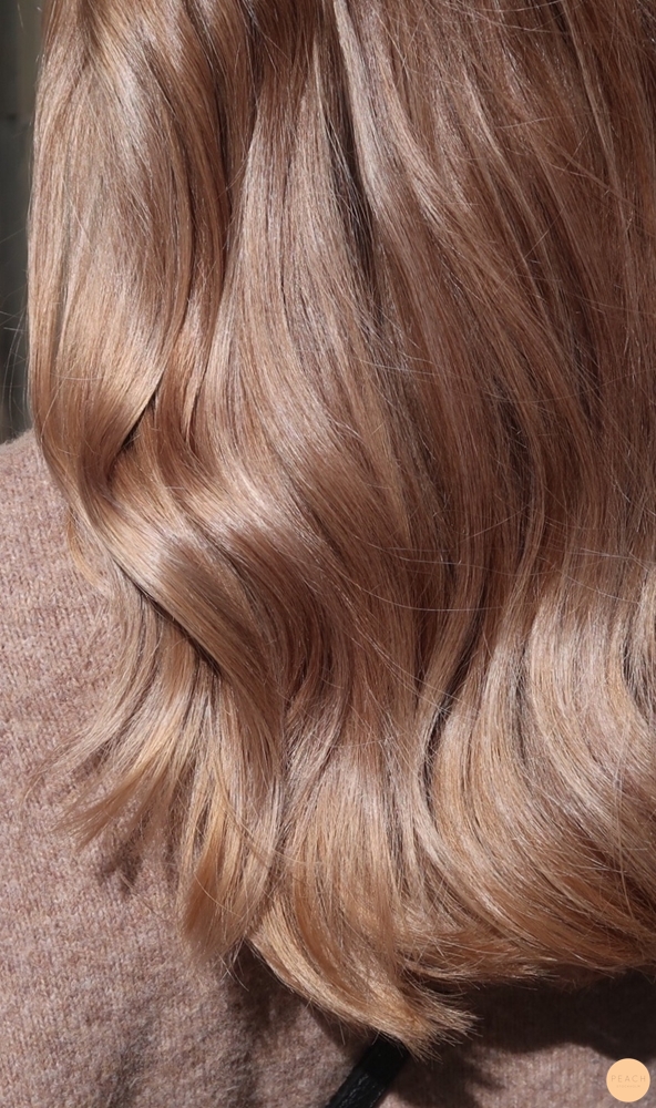 Lowlights i blont hår