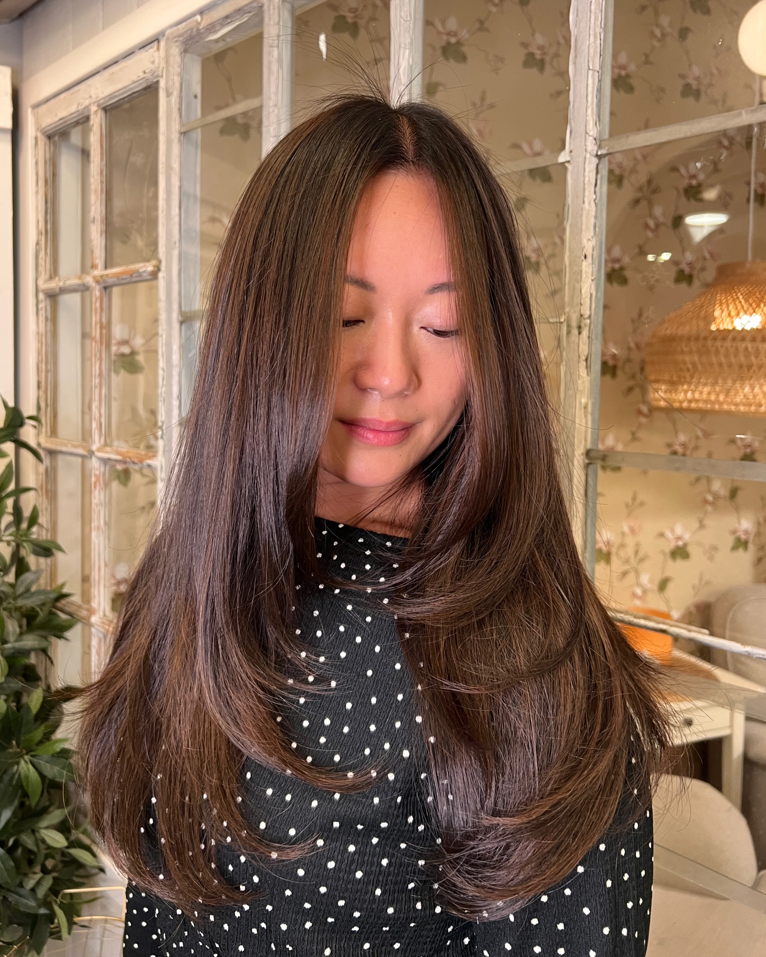 Dark brown hair color 🤎