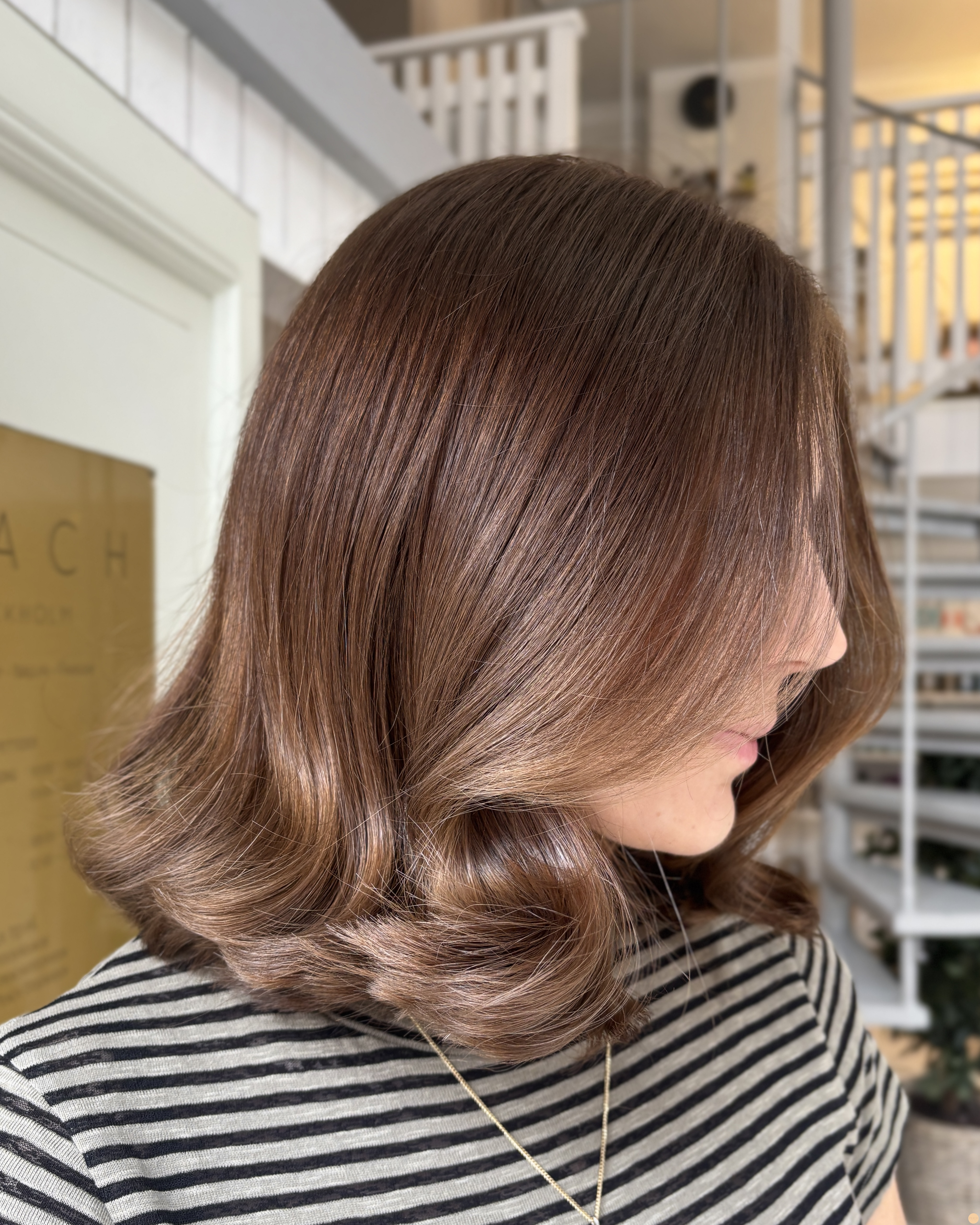 Choklad brun hårfärg