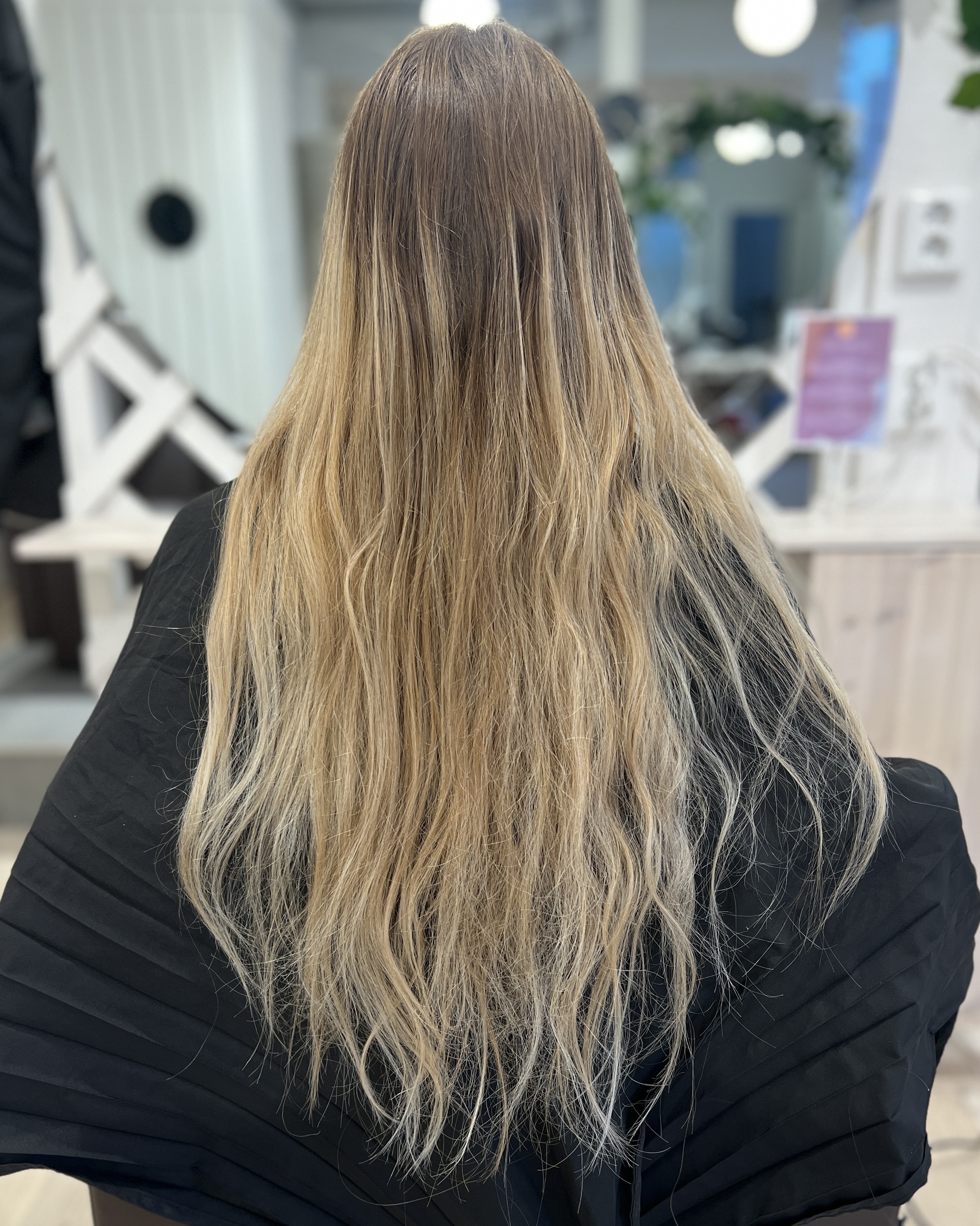 Beige blond hårfärg