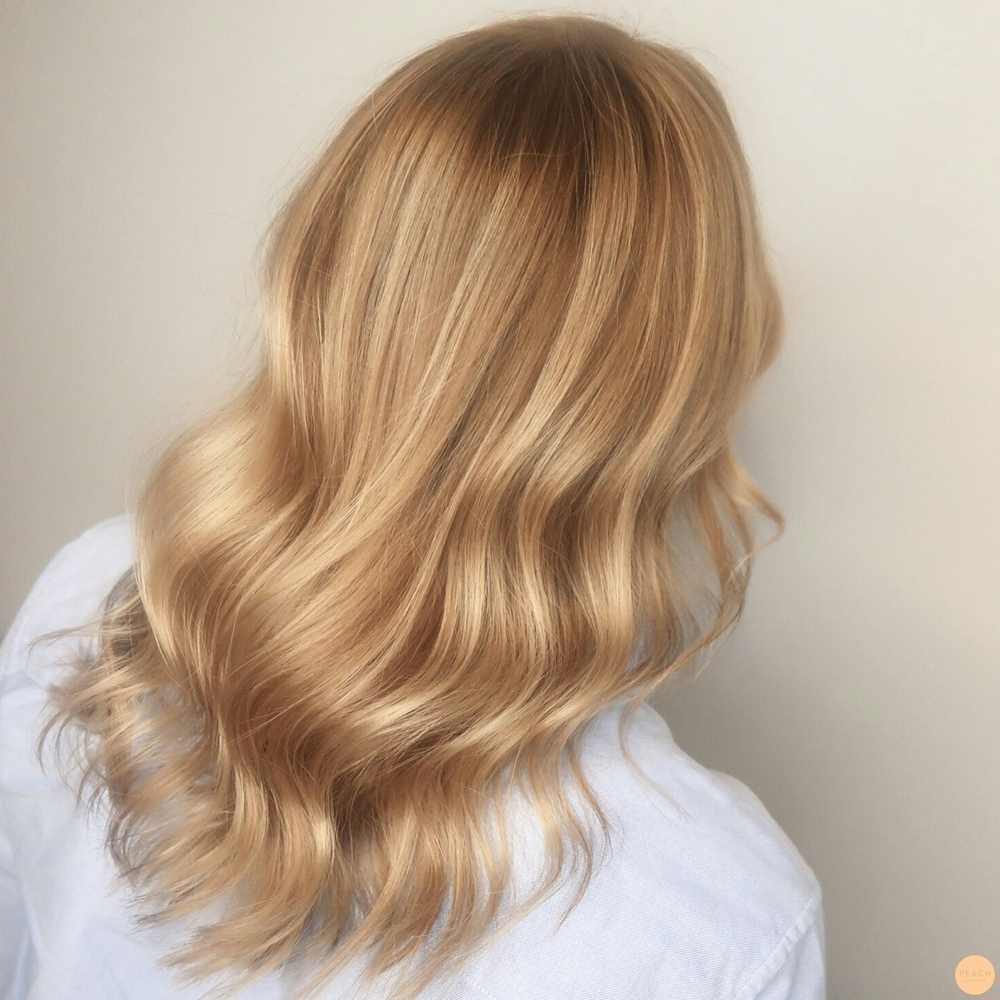Blond hair