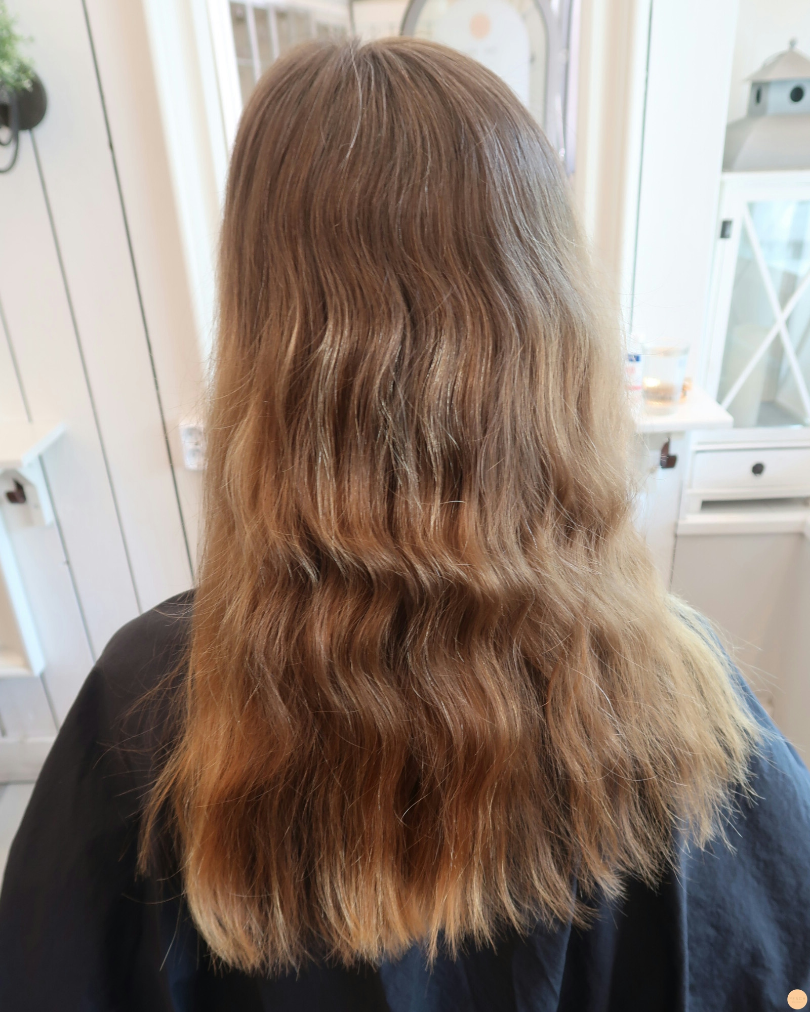 Balayage i svala toner