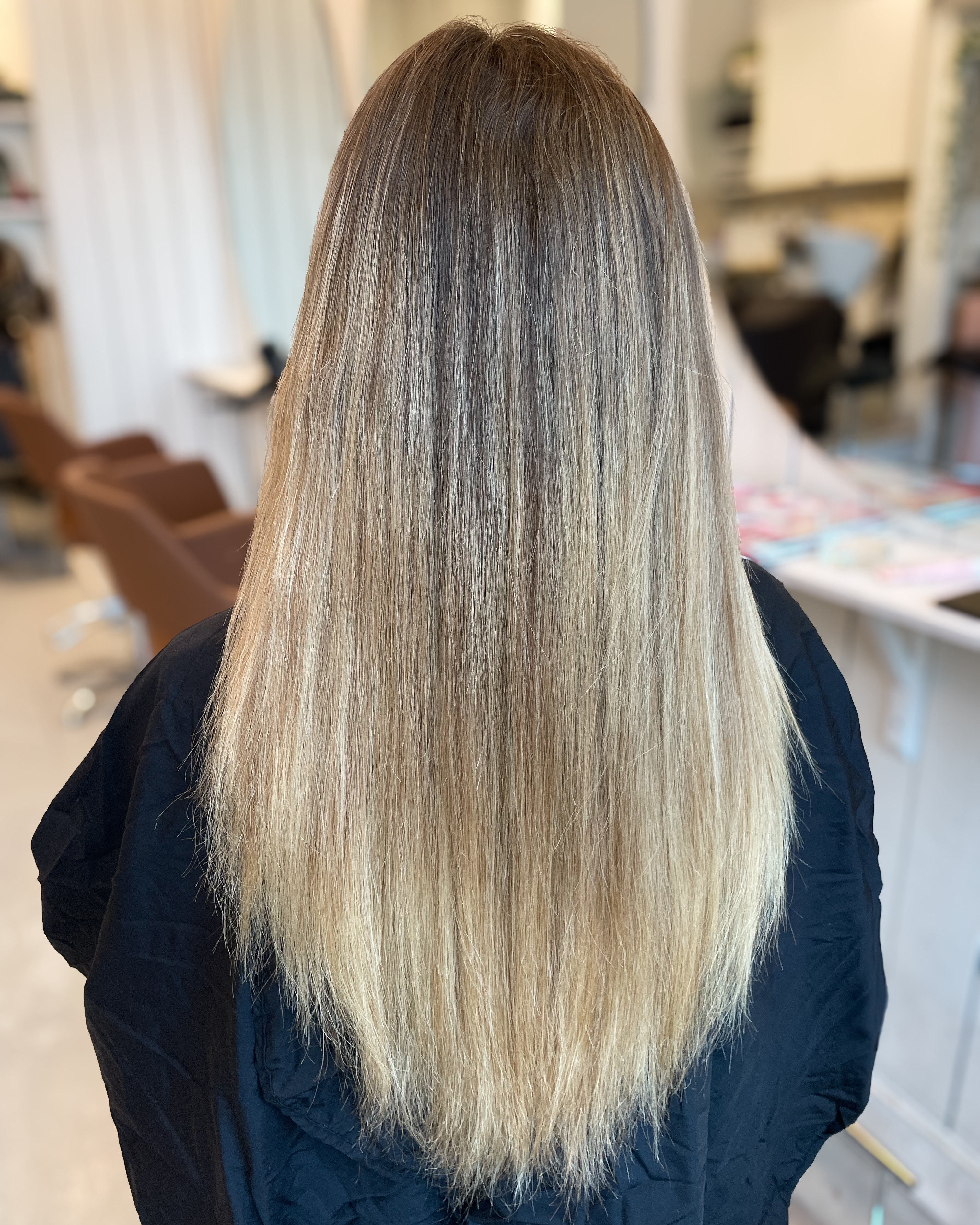 Vaniljblond hårfärg