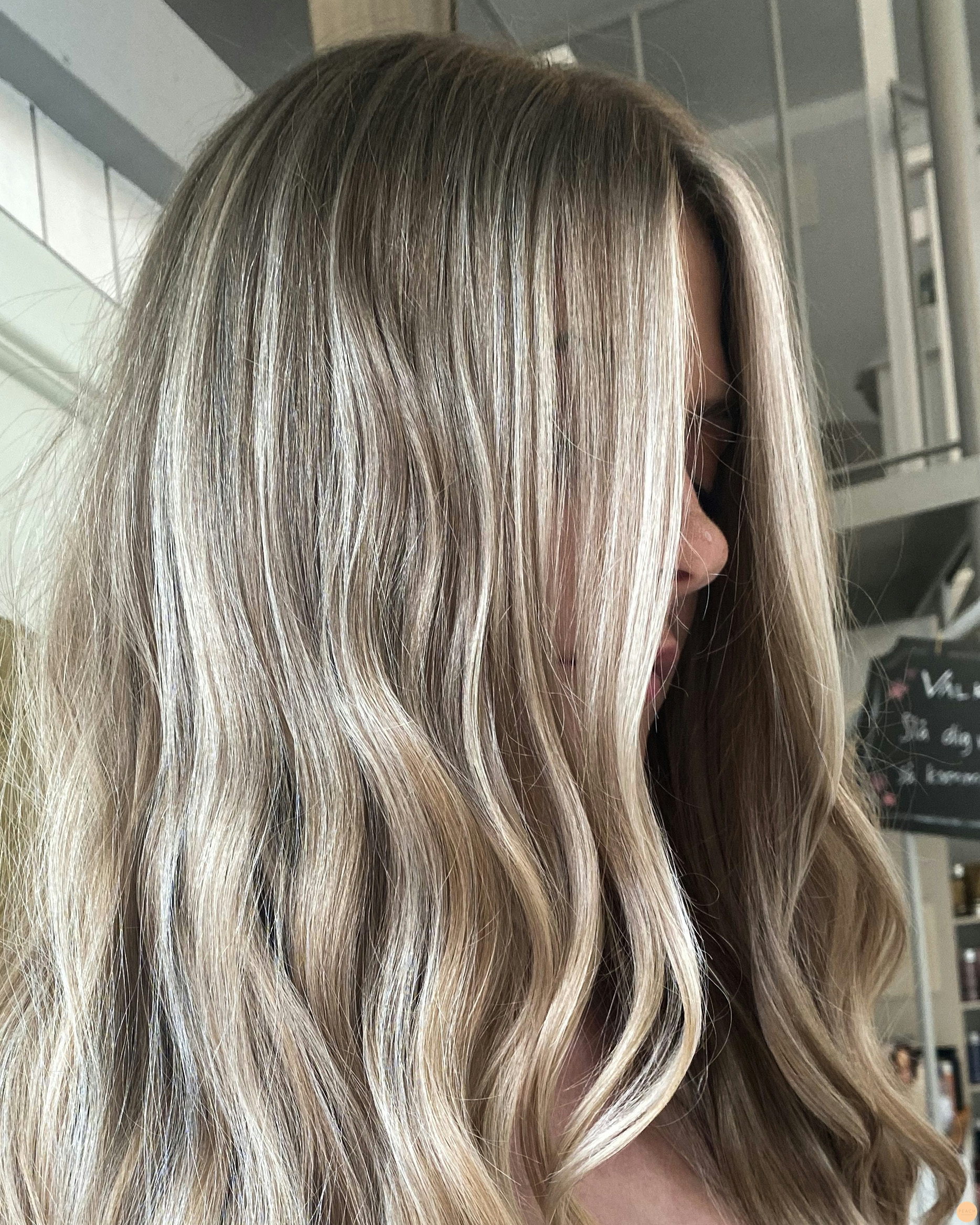 Balayage blond