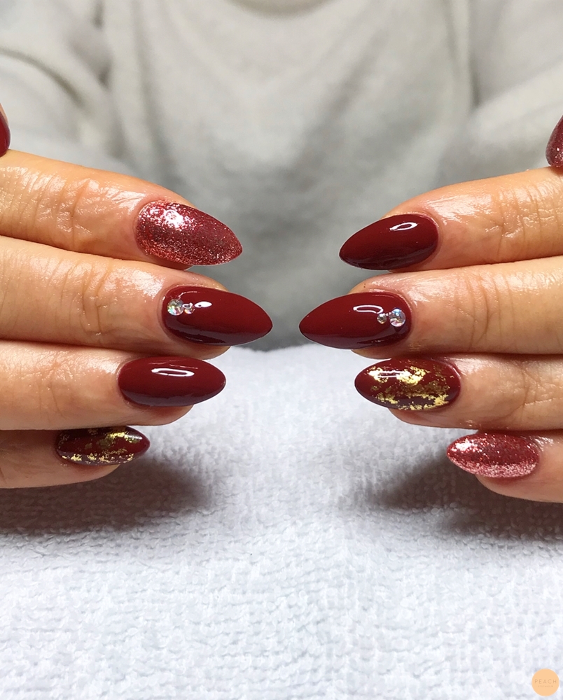 Makeover jul och nyårsnaglar