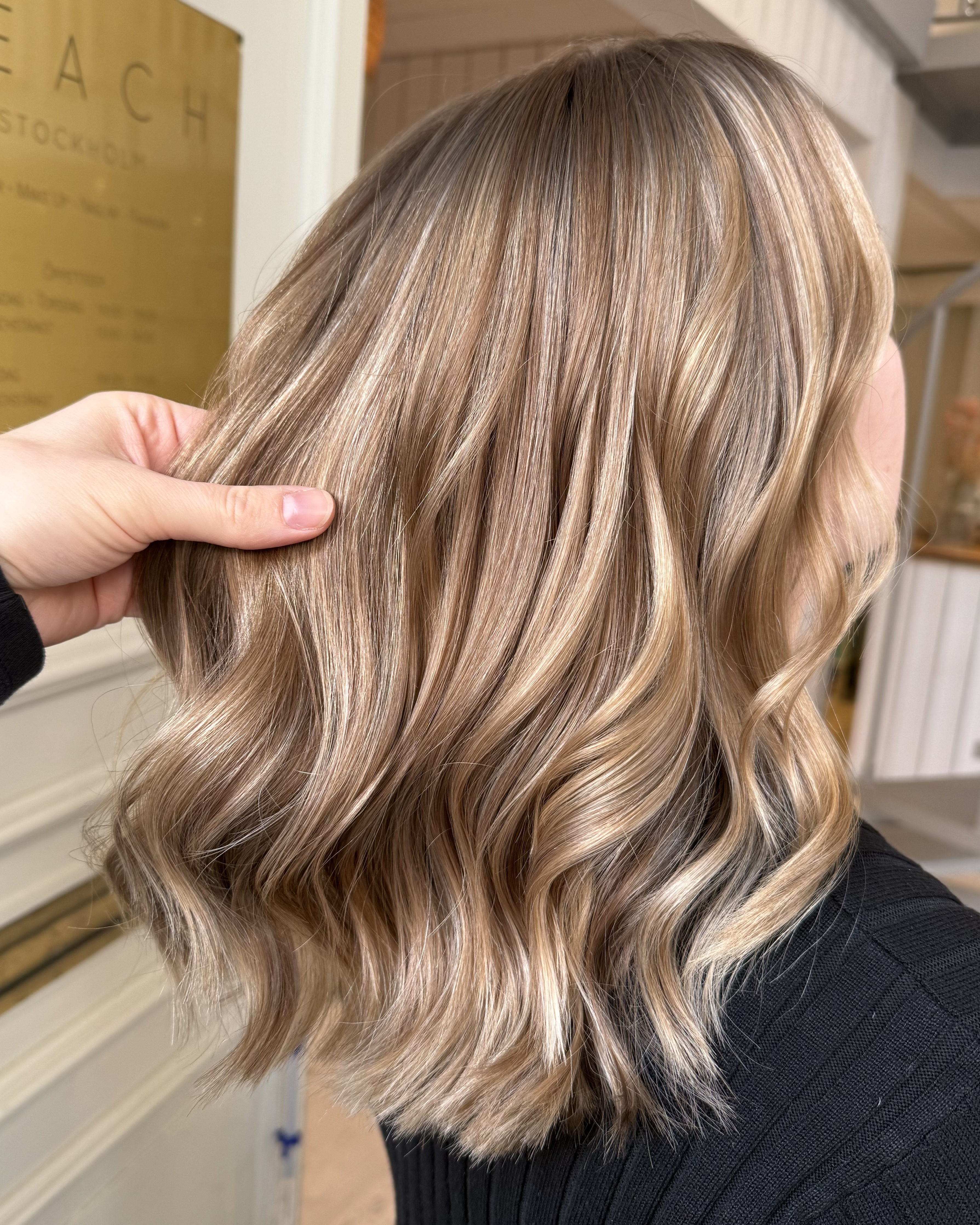 Höstblond hårfärg