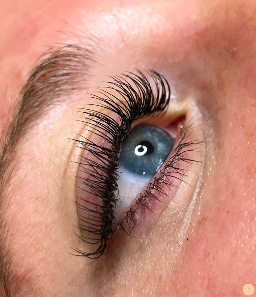 Naturlig fransförlängning