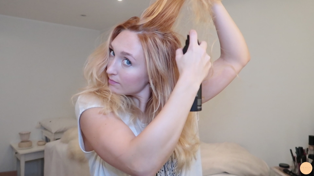 Bad hair day rescue - Tutorial med steg för steg guide till en bohemisk håruppsättning med sjal