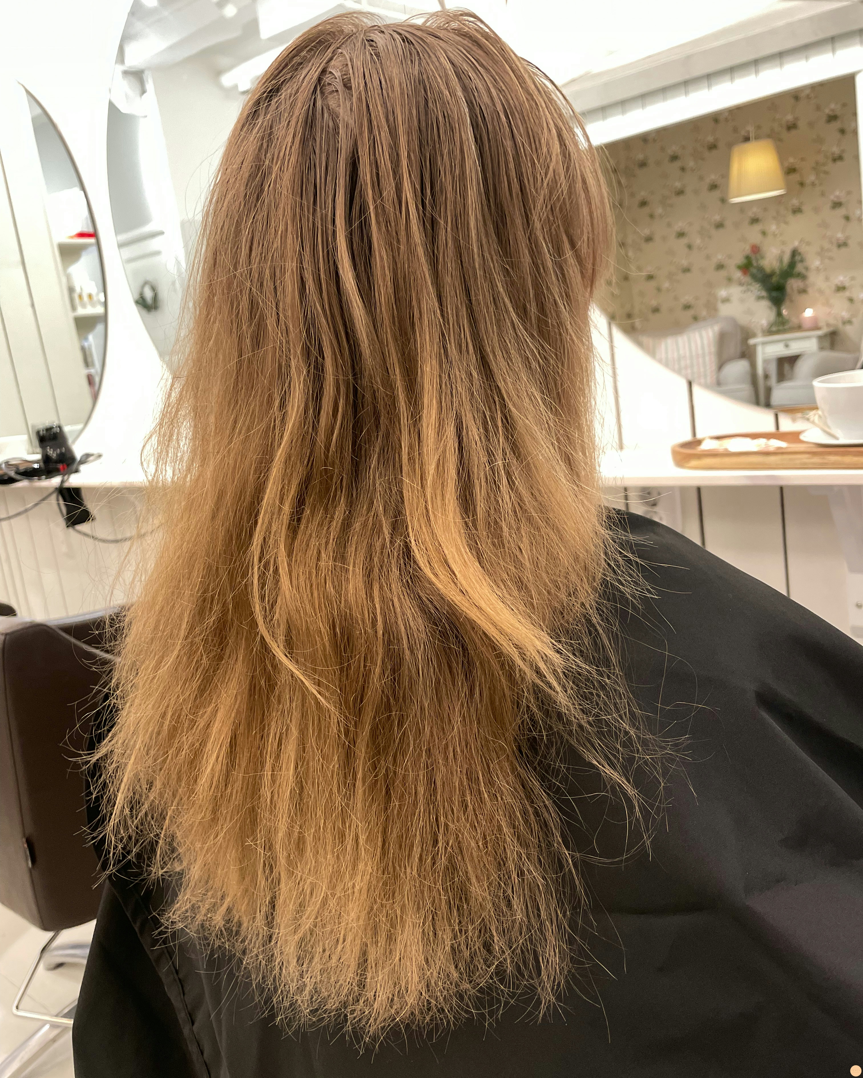 Ljusa slingor med en sval nyansering