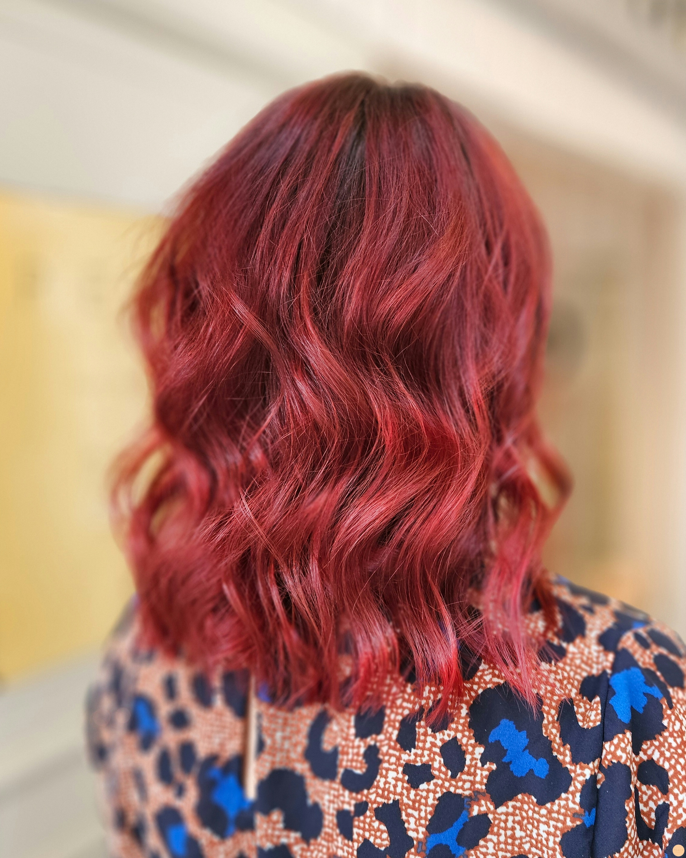 Cherry pop hair color 🍒