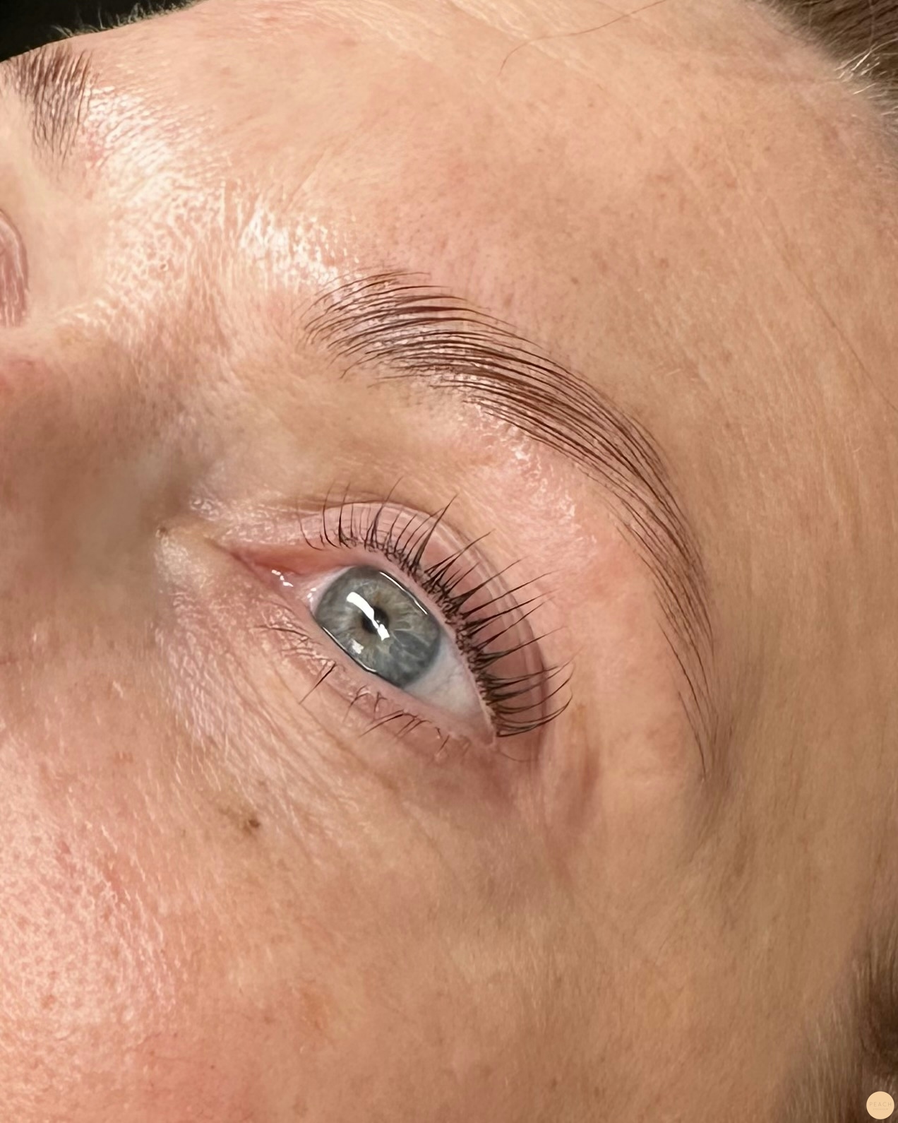 Lash och browlift korta tunna strån