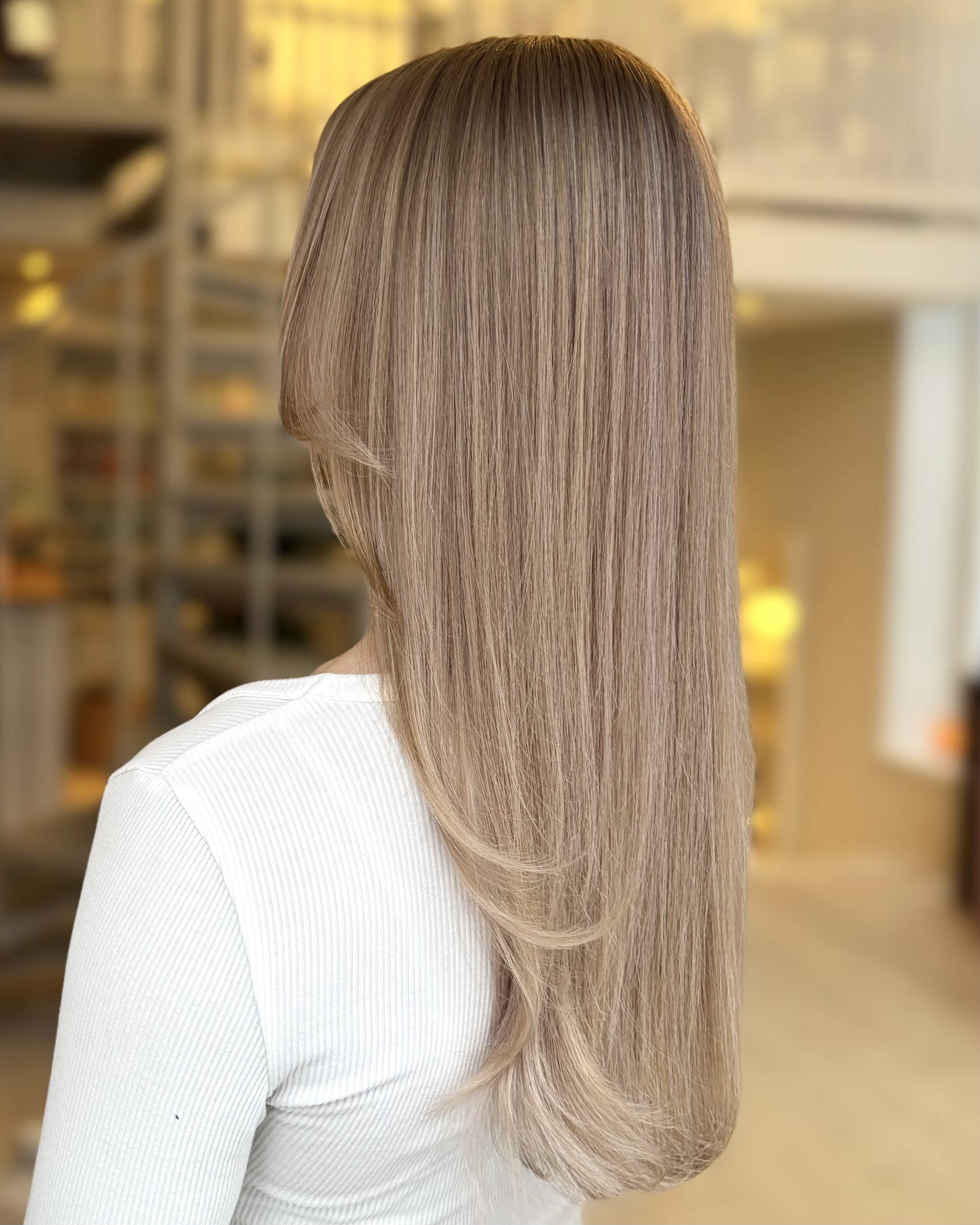 Blond balayage