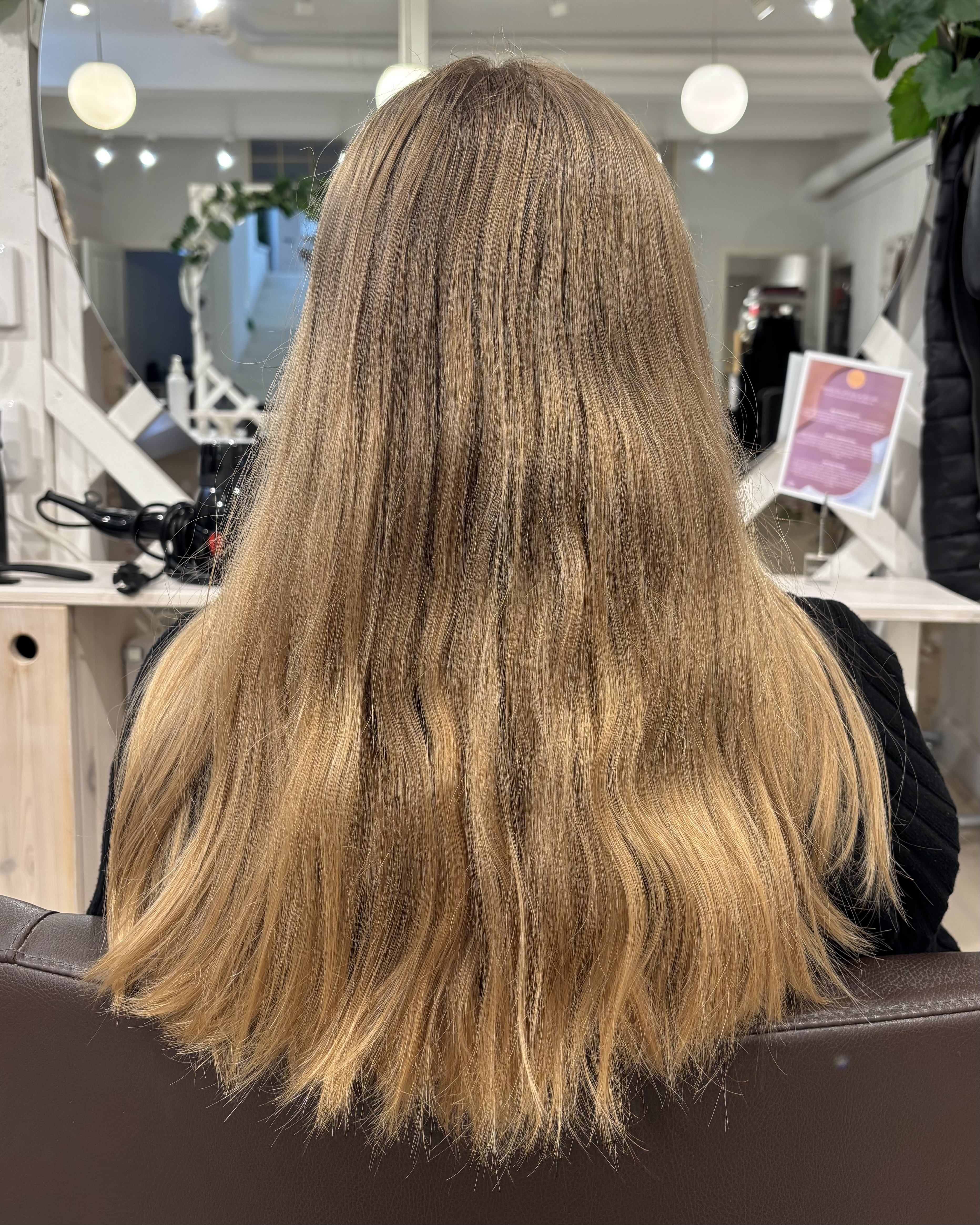 Höstblond hårfärg