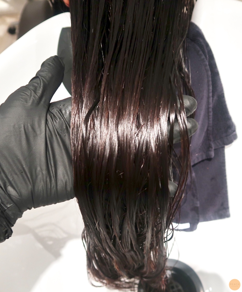 Avfärgning från mörk till ljus