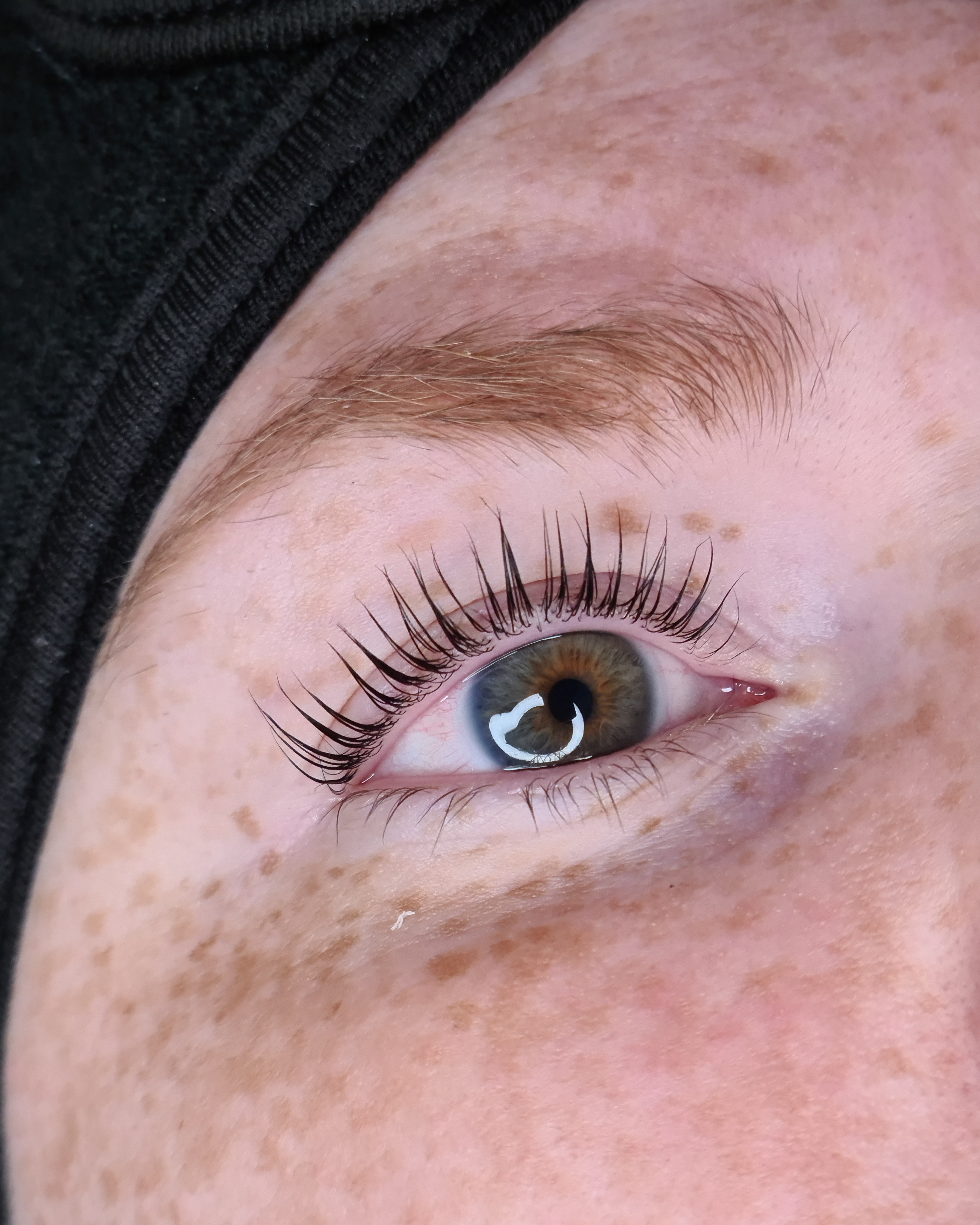 Yumi lashlift före & efter