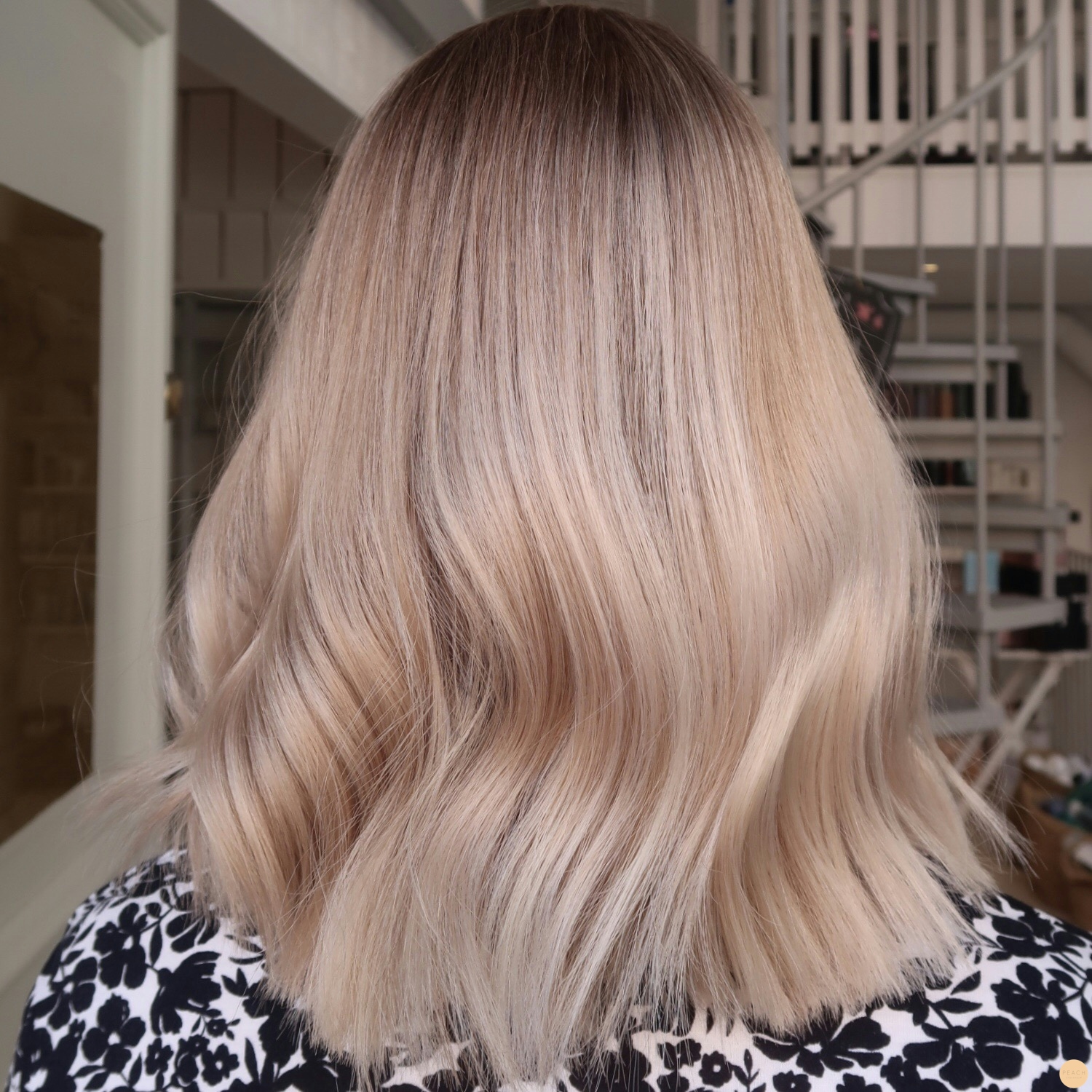 Från mörk till blond