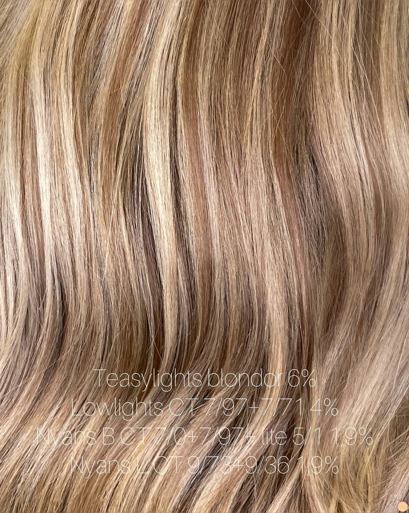 Blandade ljusa & mörka slingor 🤍✨🤎