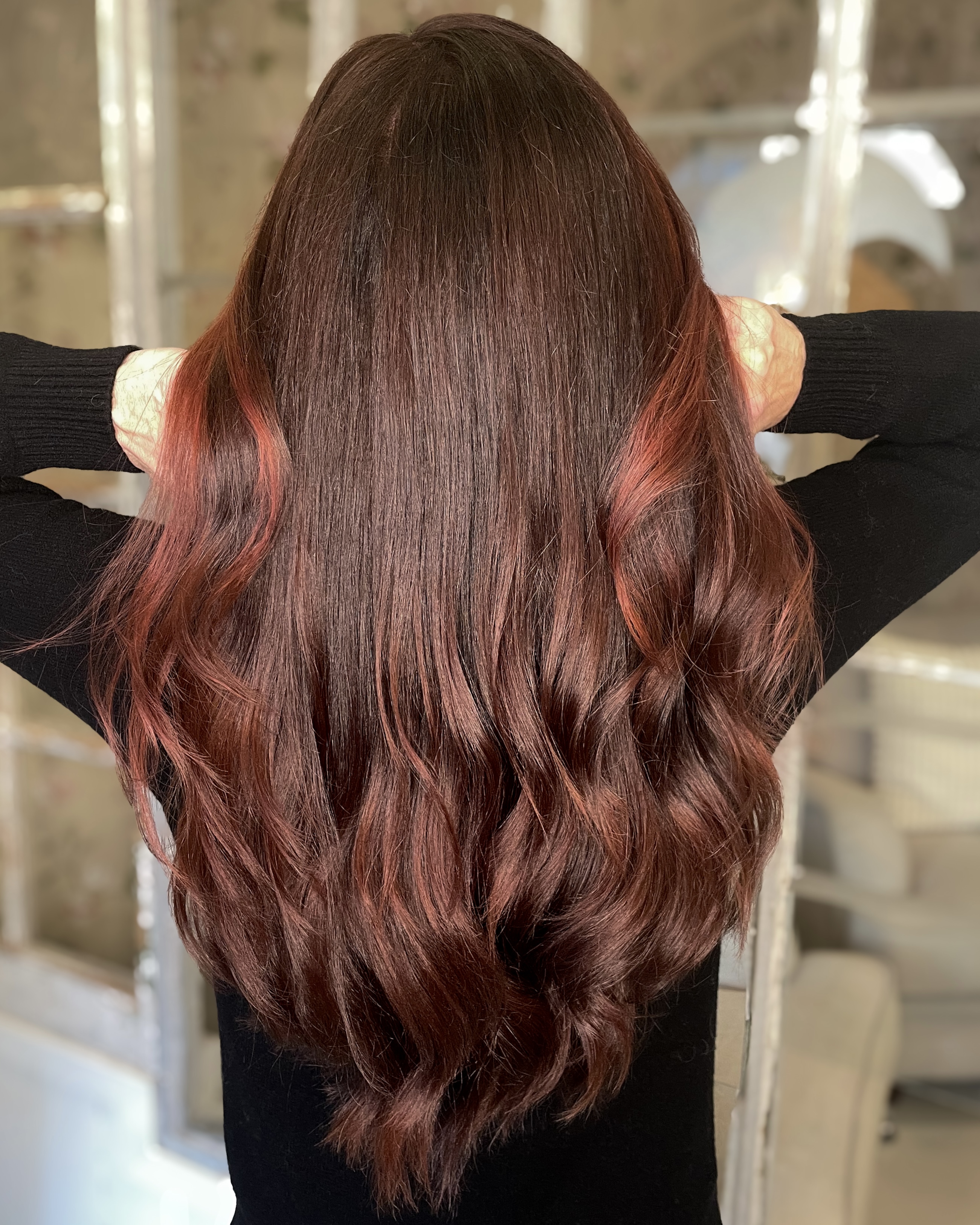 Chocolate cherry hair color 🍒