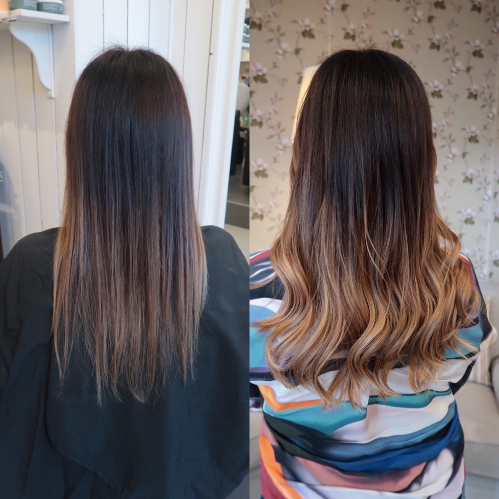 Hairtalk extensions Peach Stockholm