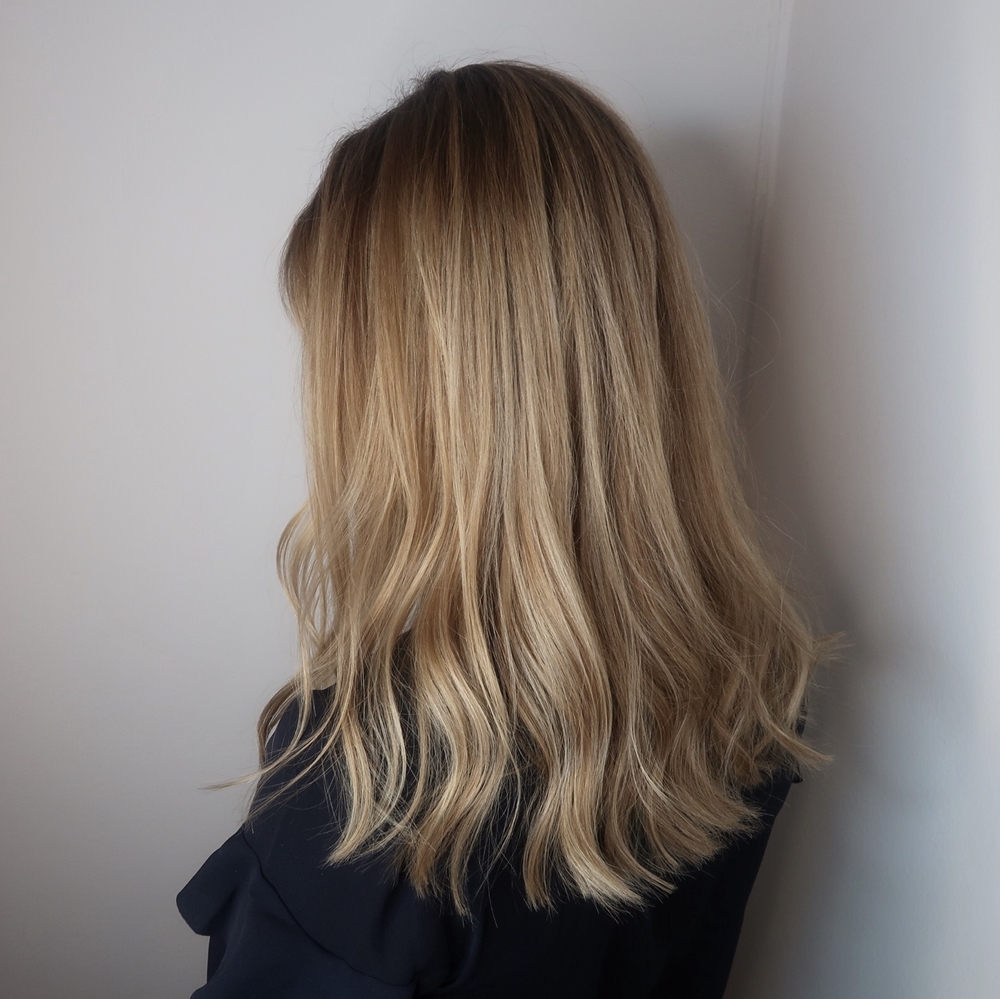 Balayage touch up
